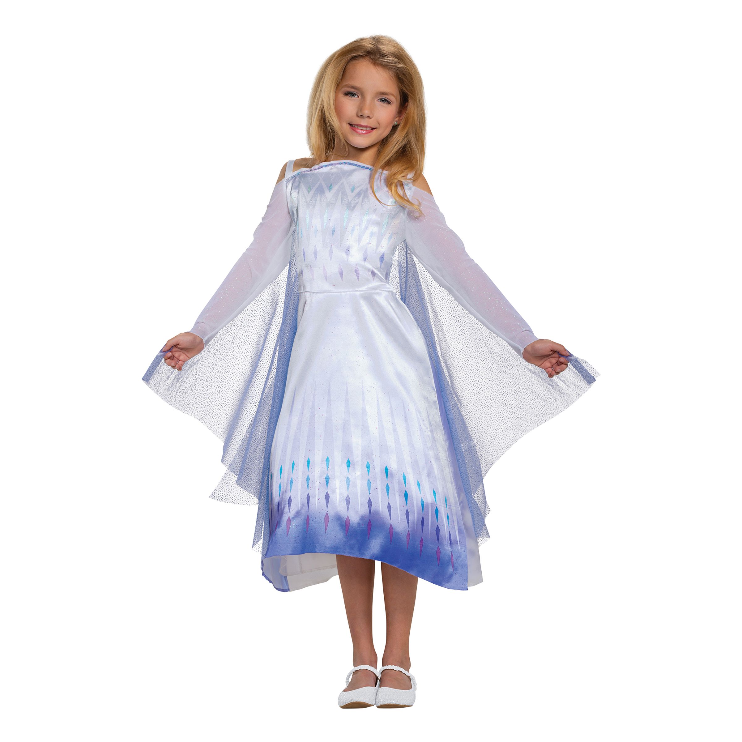 Frozen Snödrottning Elsa Barn Maskeraddräkt - Large | Hem - Maskerad - Maskeraddräkter - Barndräkter | Party Outlet