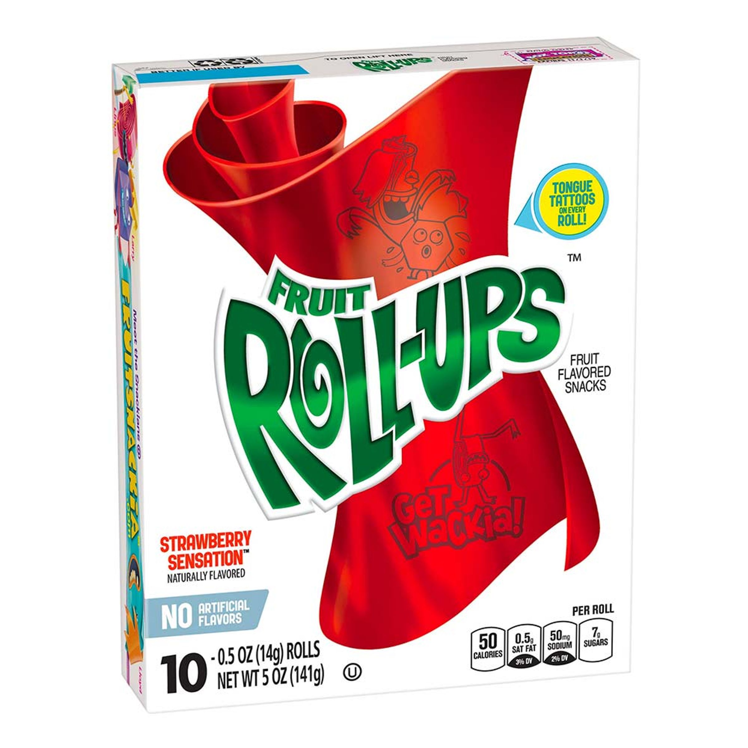 Fruit Roll-Ups Strawberry Sensation - 10-pack