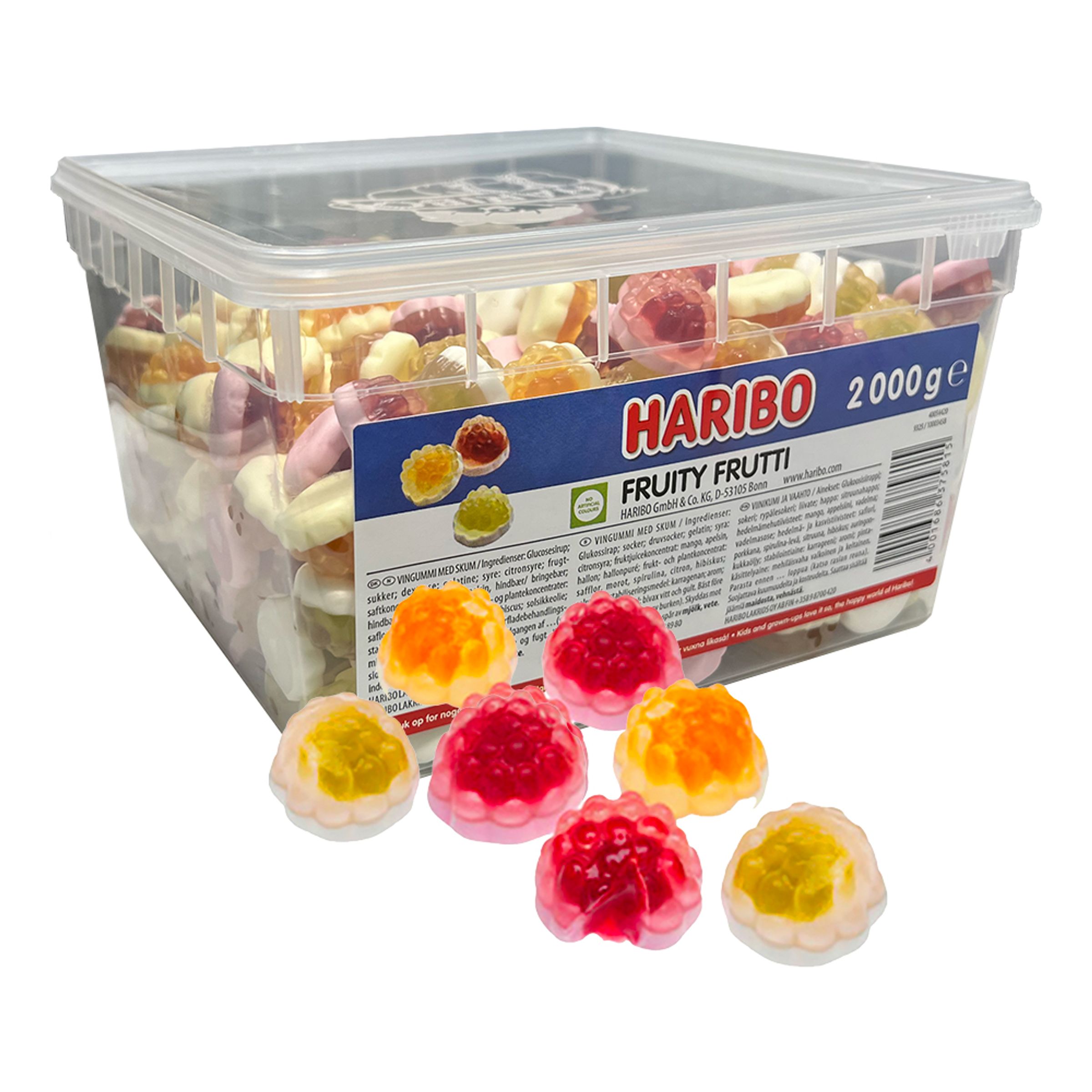 Fruity Frutty Storpack - 2 kg | Hem//Godis & Läsk//Godis//Gelégodis | PartyOutlet