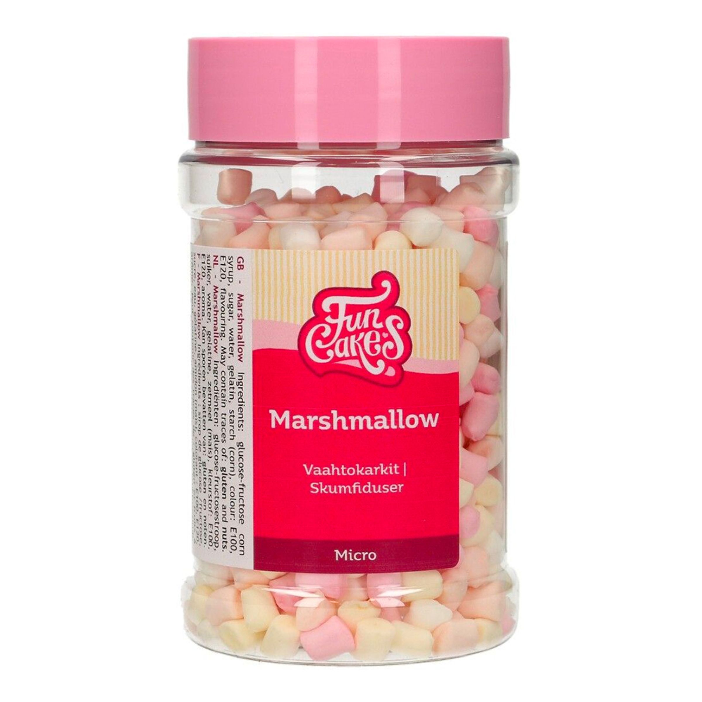 Läs mer om FunCakes Strössel Marshmallow Mini - 50 gram