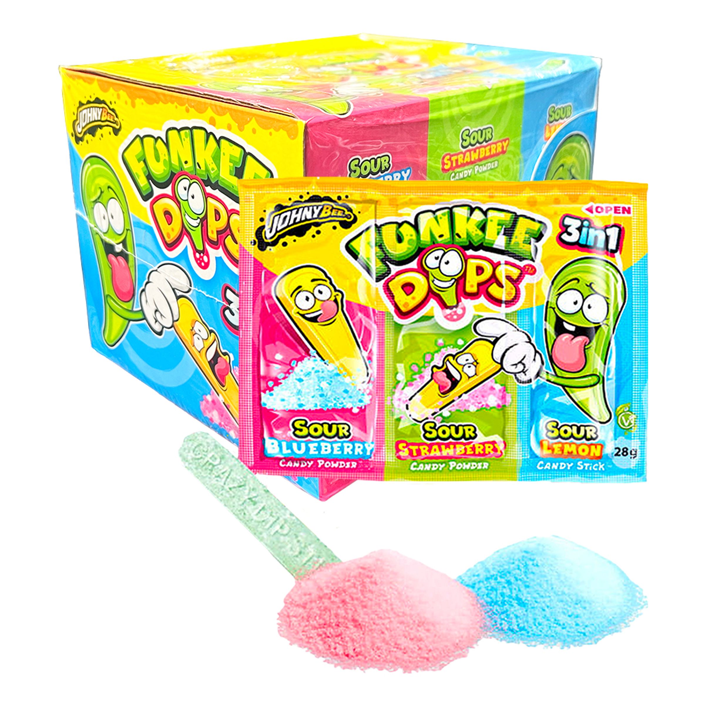 Funkee Dips Godispulver Storpack - 24-pack