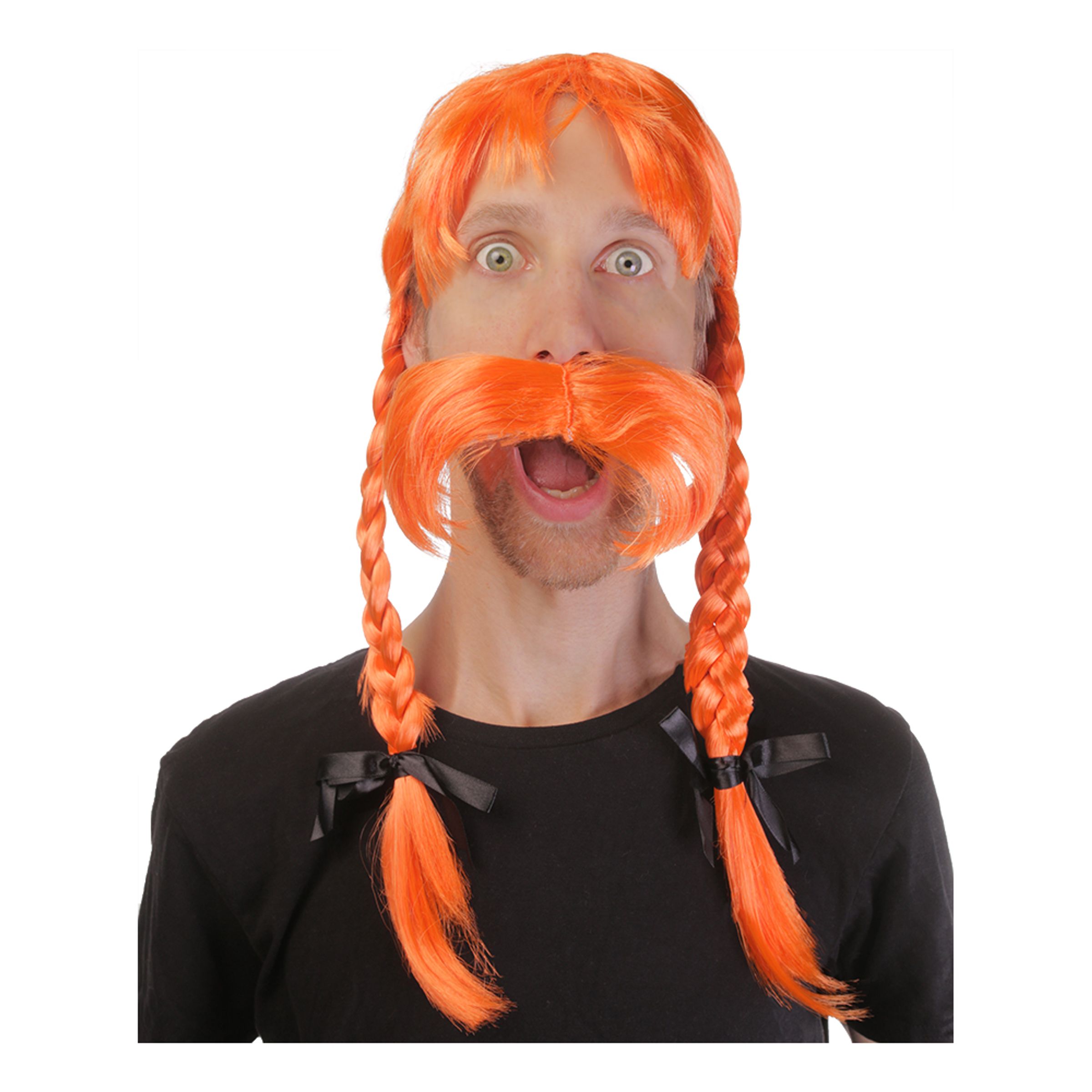 Gallisk Viking Peruk - One size | Hem - Maskerad - Peruker - Herrperuker | Pryloteket