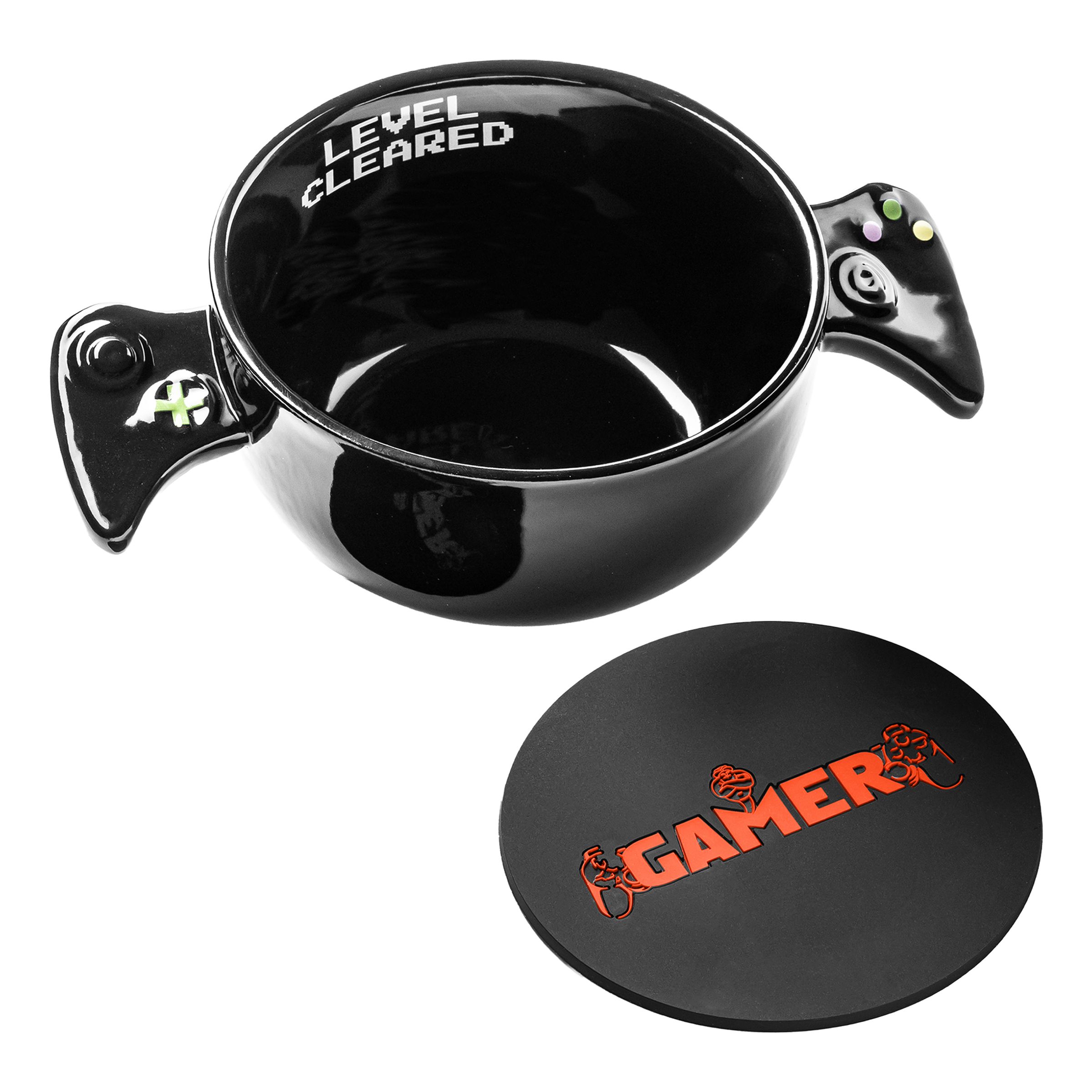 Gamerskål med Underlägg | Hem - Festartiklar - Dukning - Skålar & Fat | Party Outlet