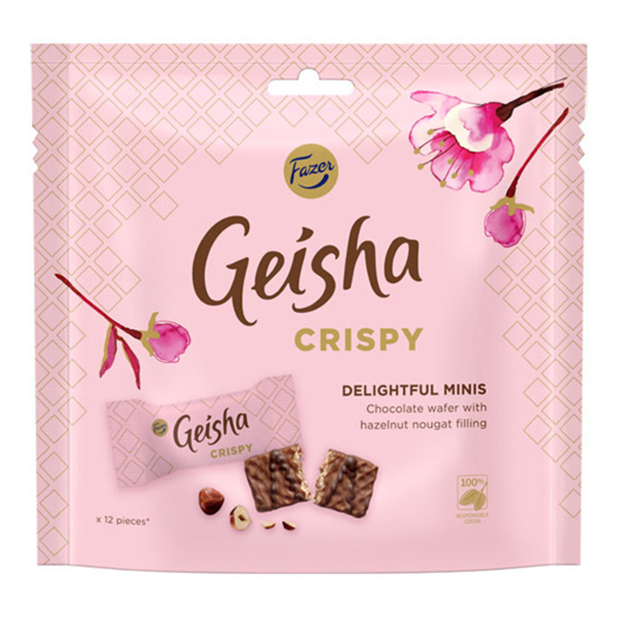Geisha Crispy Minis - 120 gram