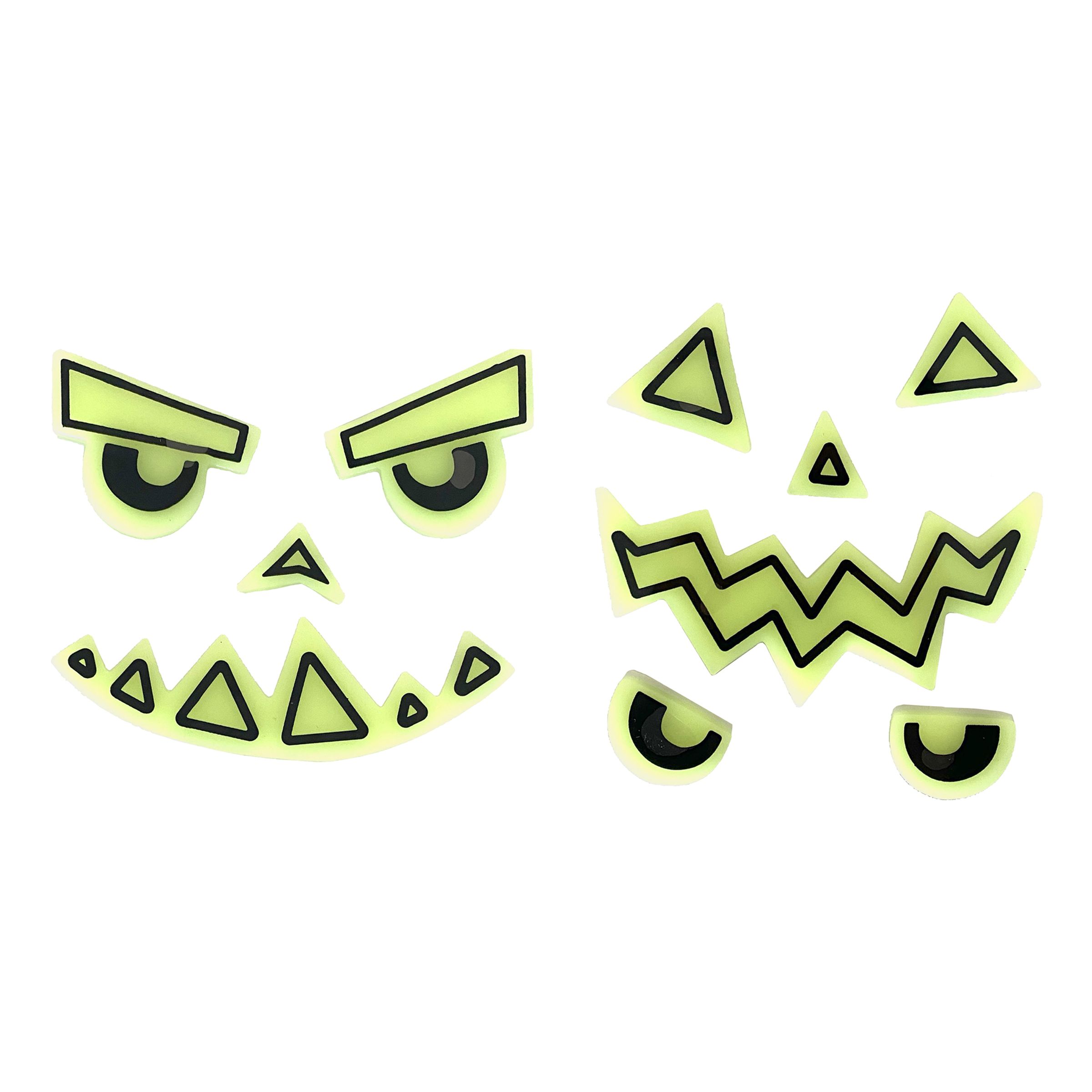 Gel Stickers till Pumpa Glow in the Dark | Hem - Roliga Prylar - Hobby & Fritid - Stickers | Pryloteket