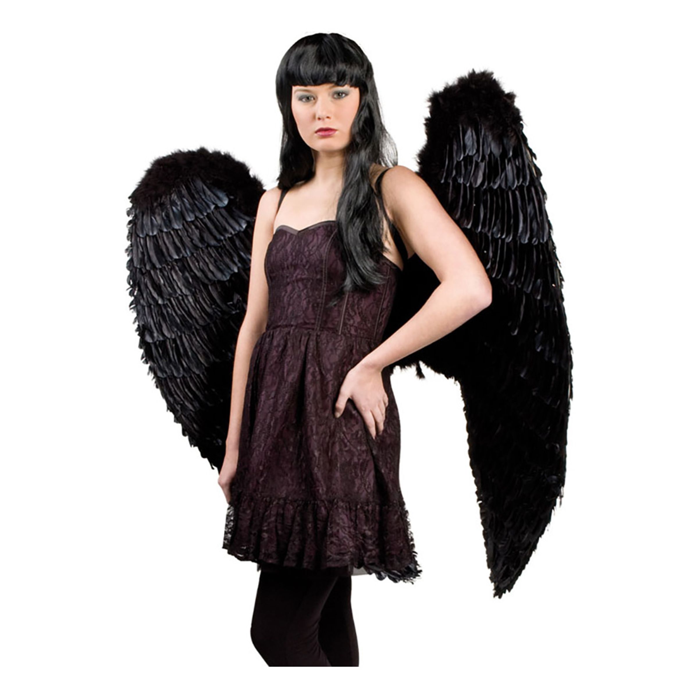 Gigantiska Vingar Svart