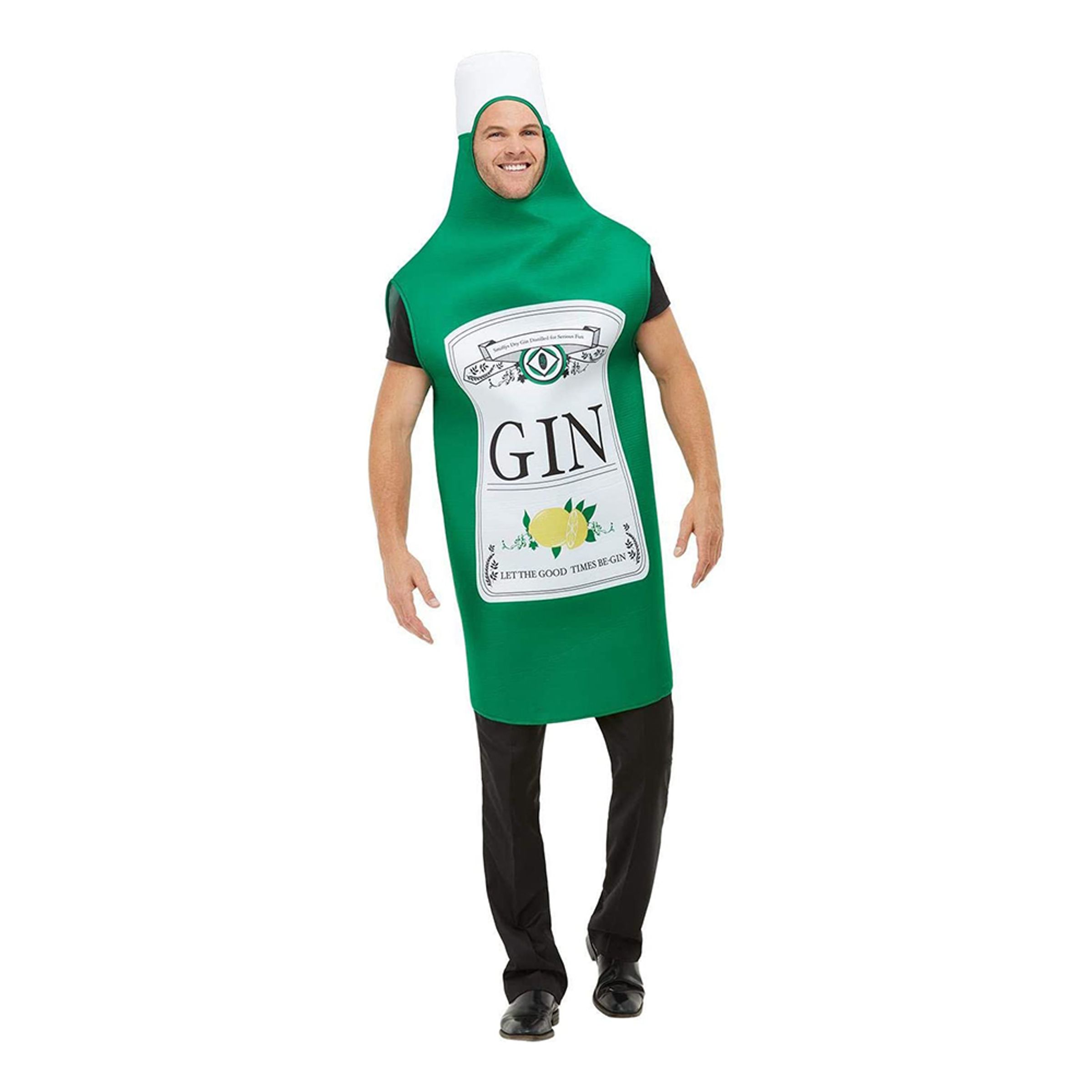 Ginflaska Maskeraddräkt - One size