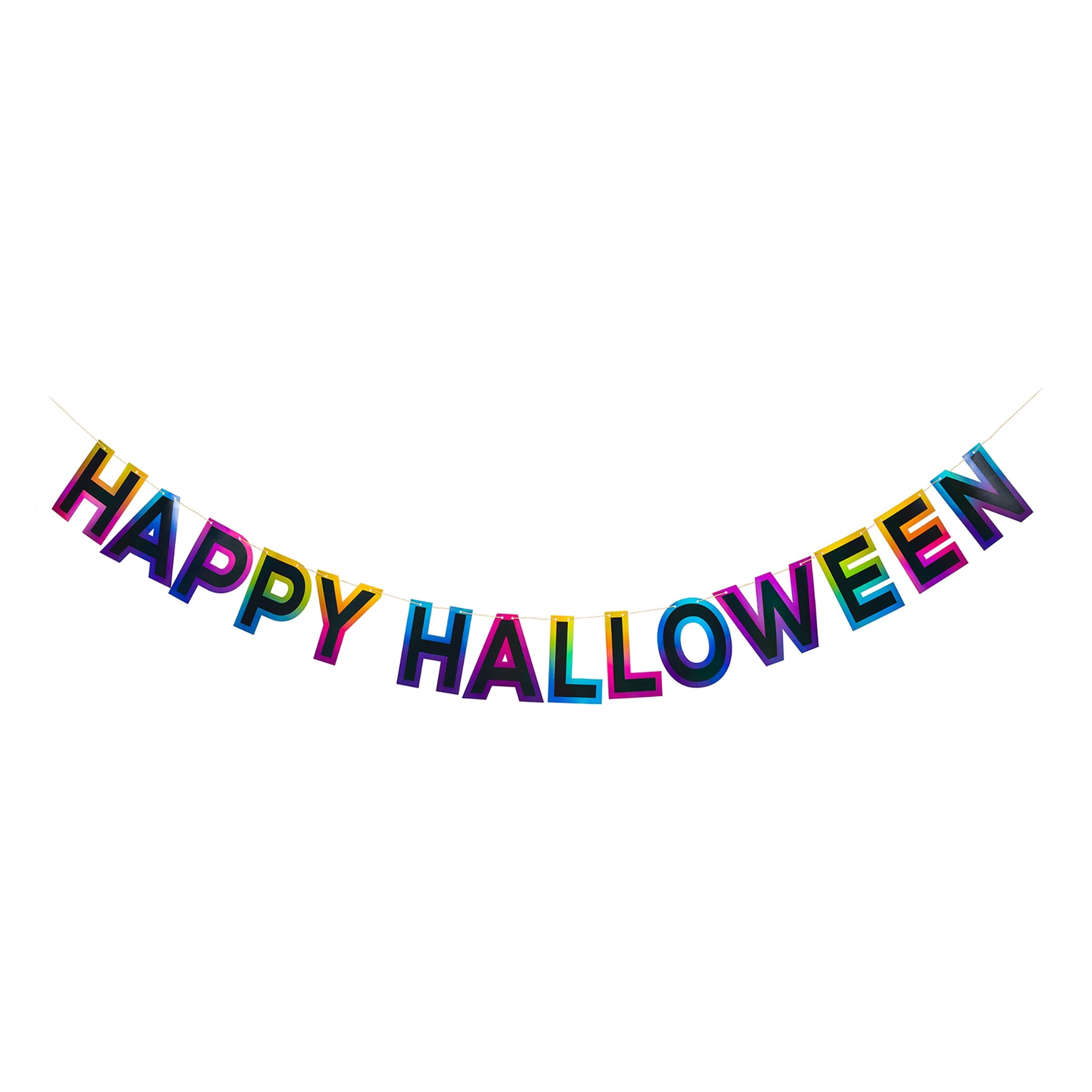 Girlang Happy Halloween Neon