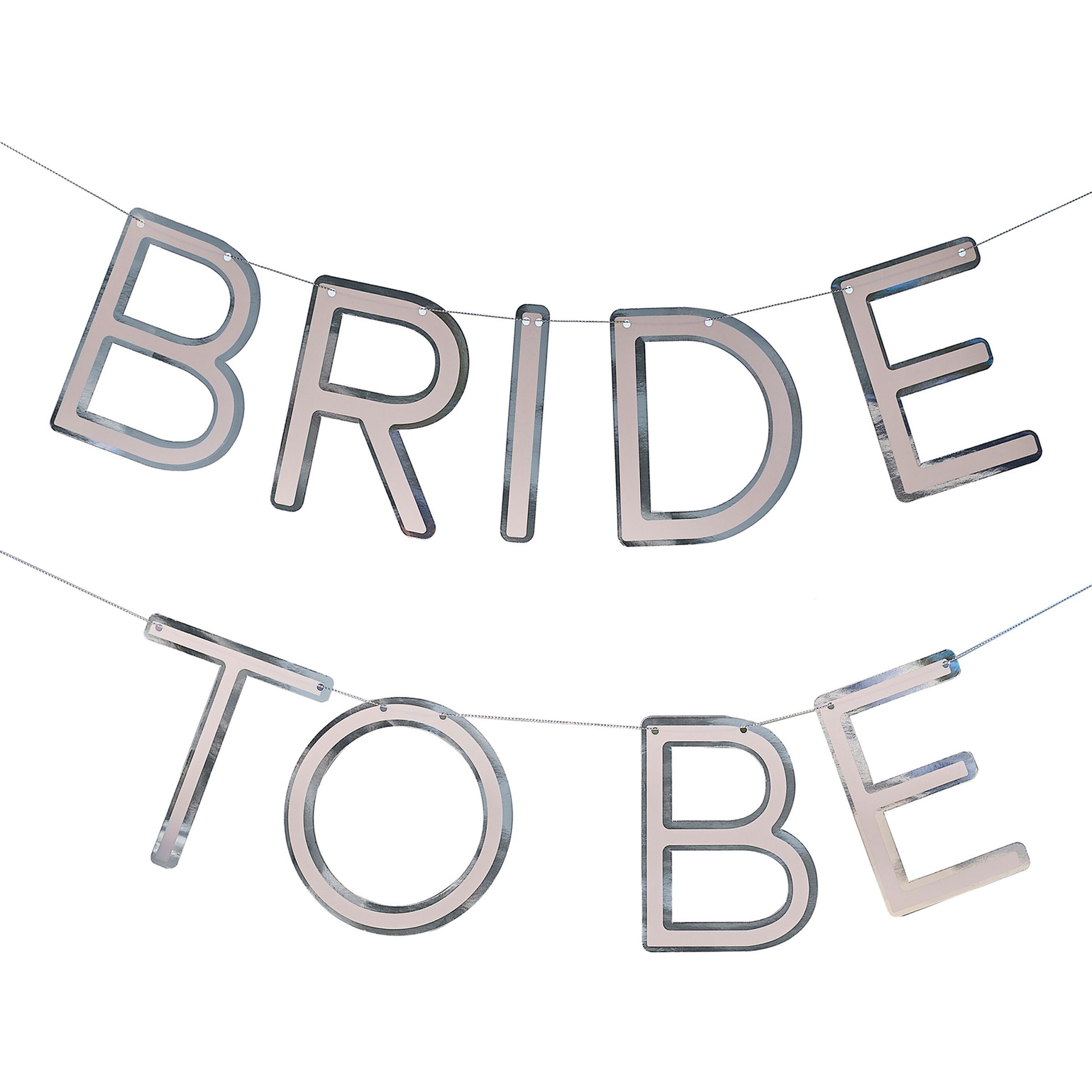 Girlang Bride to Be Silver