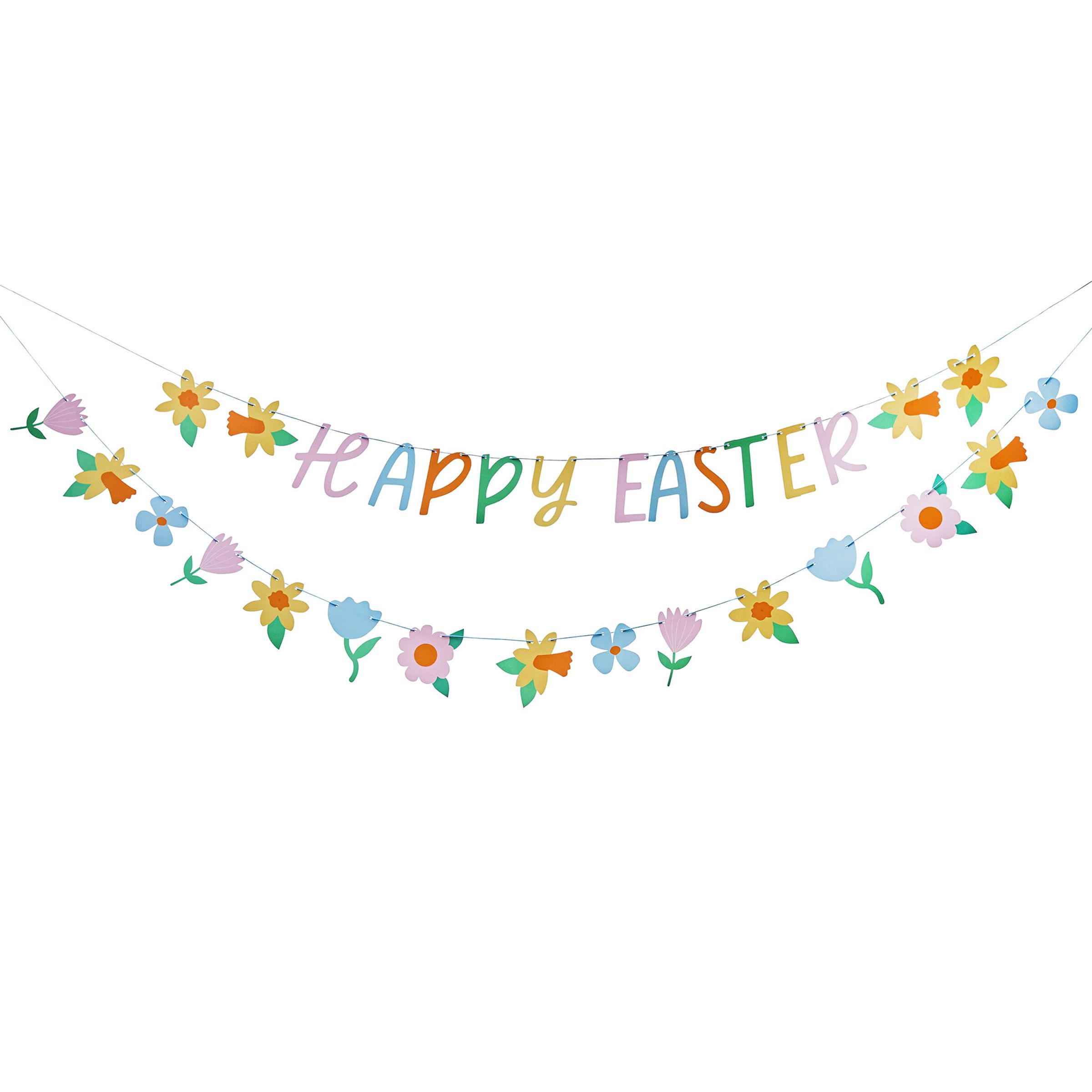 Girlang Happy Easter | Hem - Festartiklar - Festdekoration - Girlanger | Pryloteket
