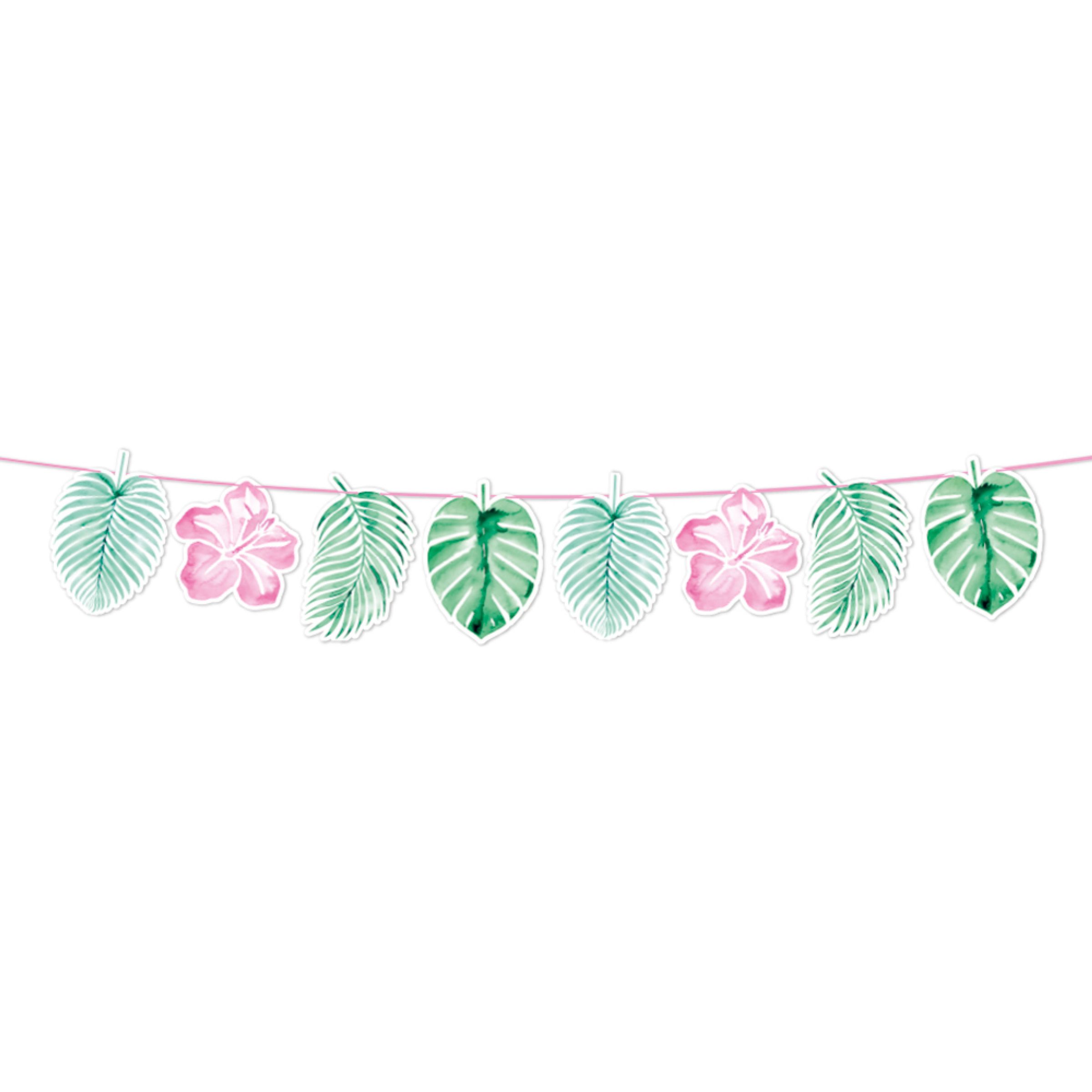 Girlang Happy Summer Time | Hem - Festartiklar - Festdekoration - Girlanger | Maskeradspecialisten