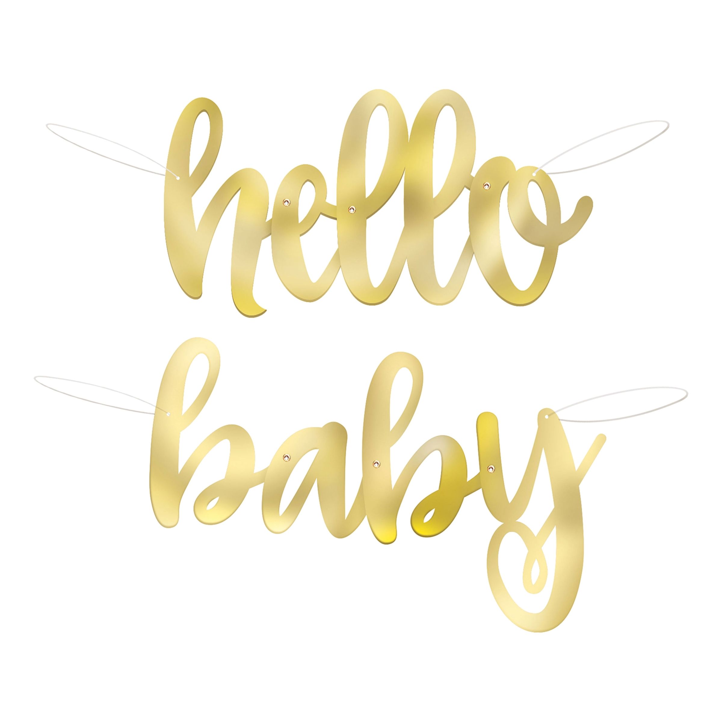 Läs mer om Girlang Hello Baby