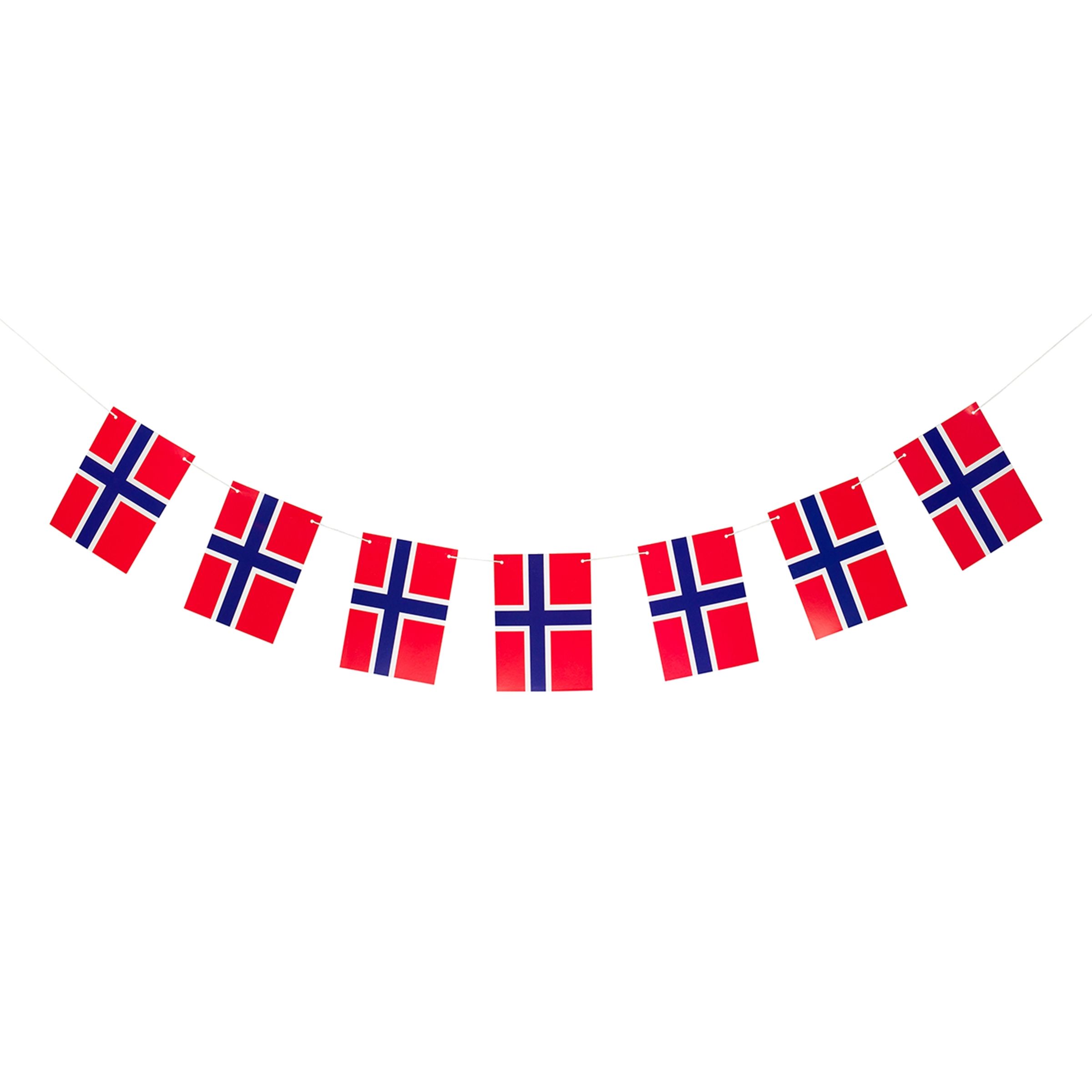 Girlang Norska Flaggan