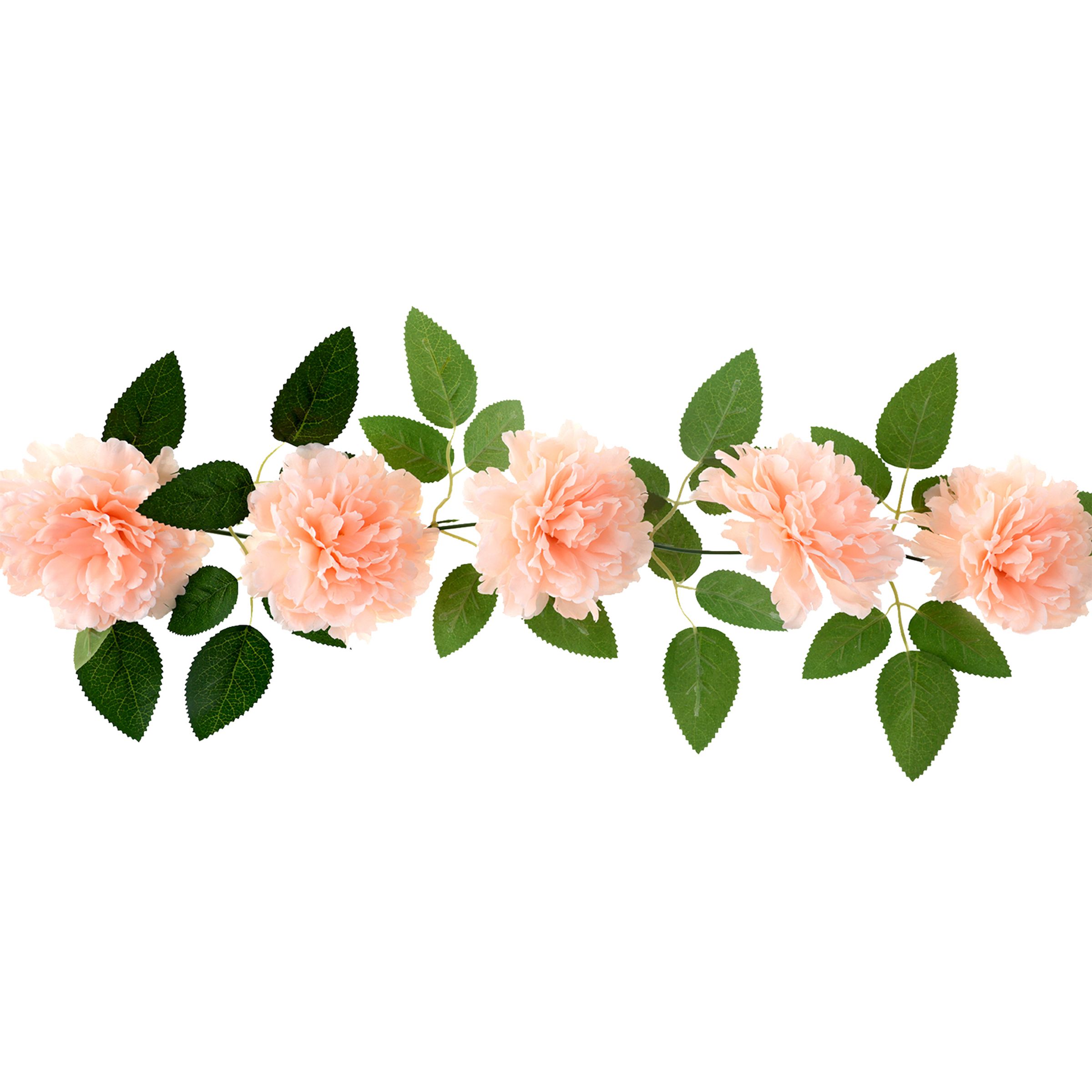 Girlang Pioner Peach | Hem - Festartiklar - Festdekoration - Girlanger | Maskeradspecialisten