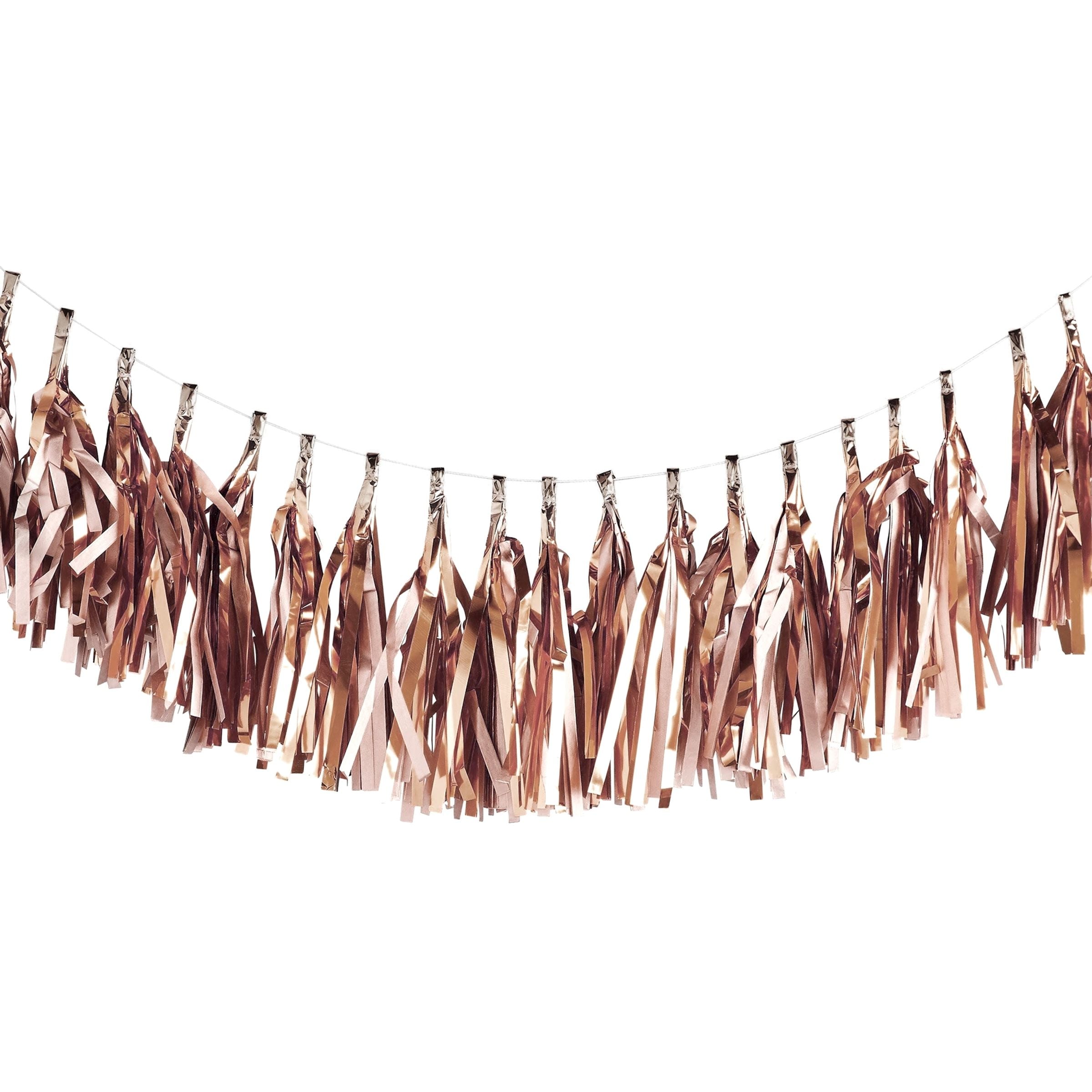 Girlang Tassels Roséguld