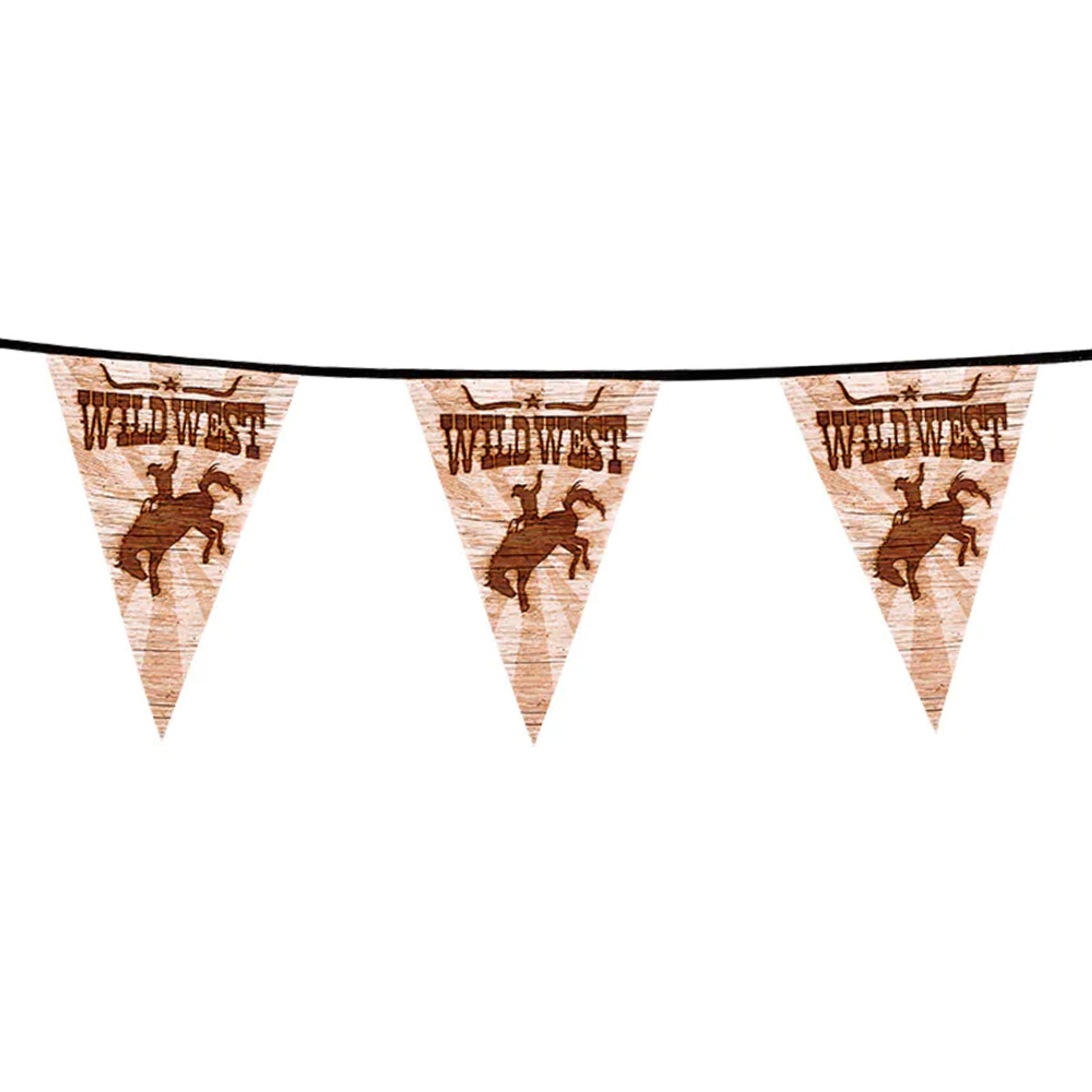 Girlang Wild West | Hem - Festartiklar - Festdekoration - Girlanger | Maskeradspecialisten