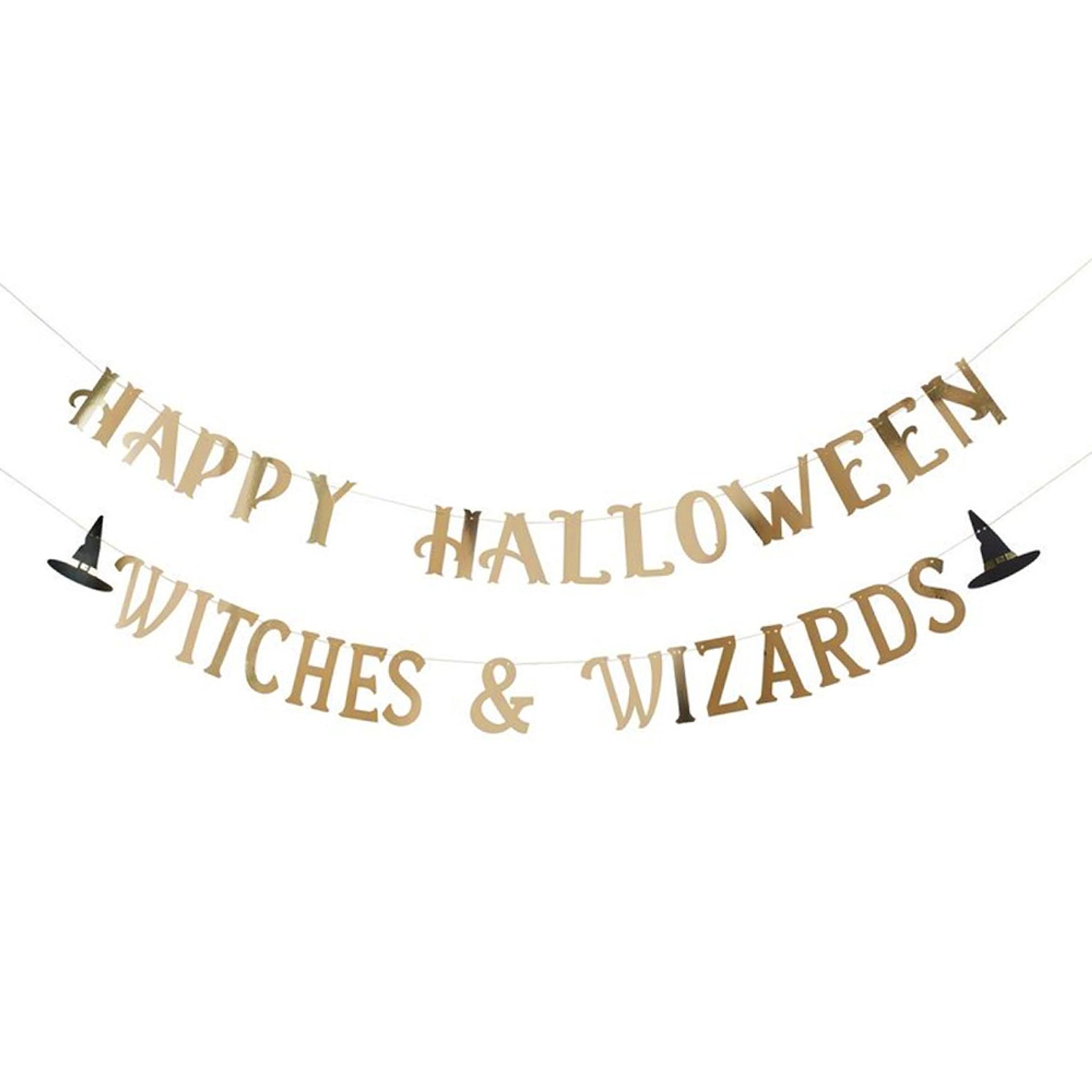 Girlanger Halloween Witches & Wizards