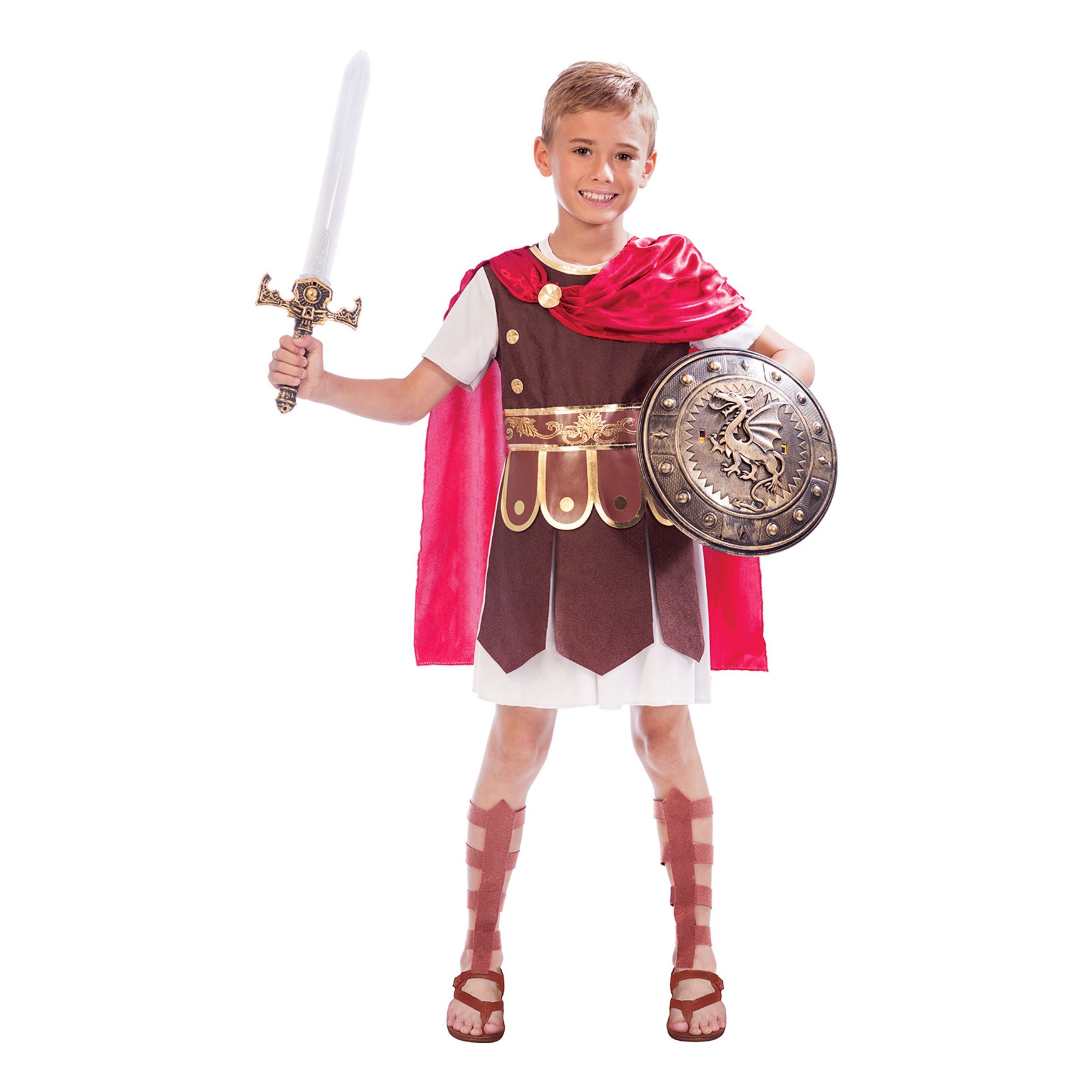 Läs mer om Gladiator Barn Maskeraddräkt - Small