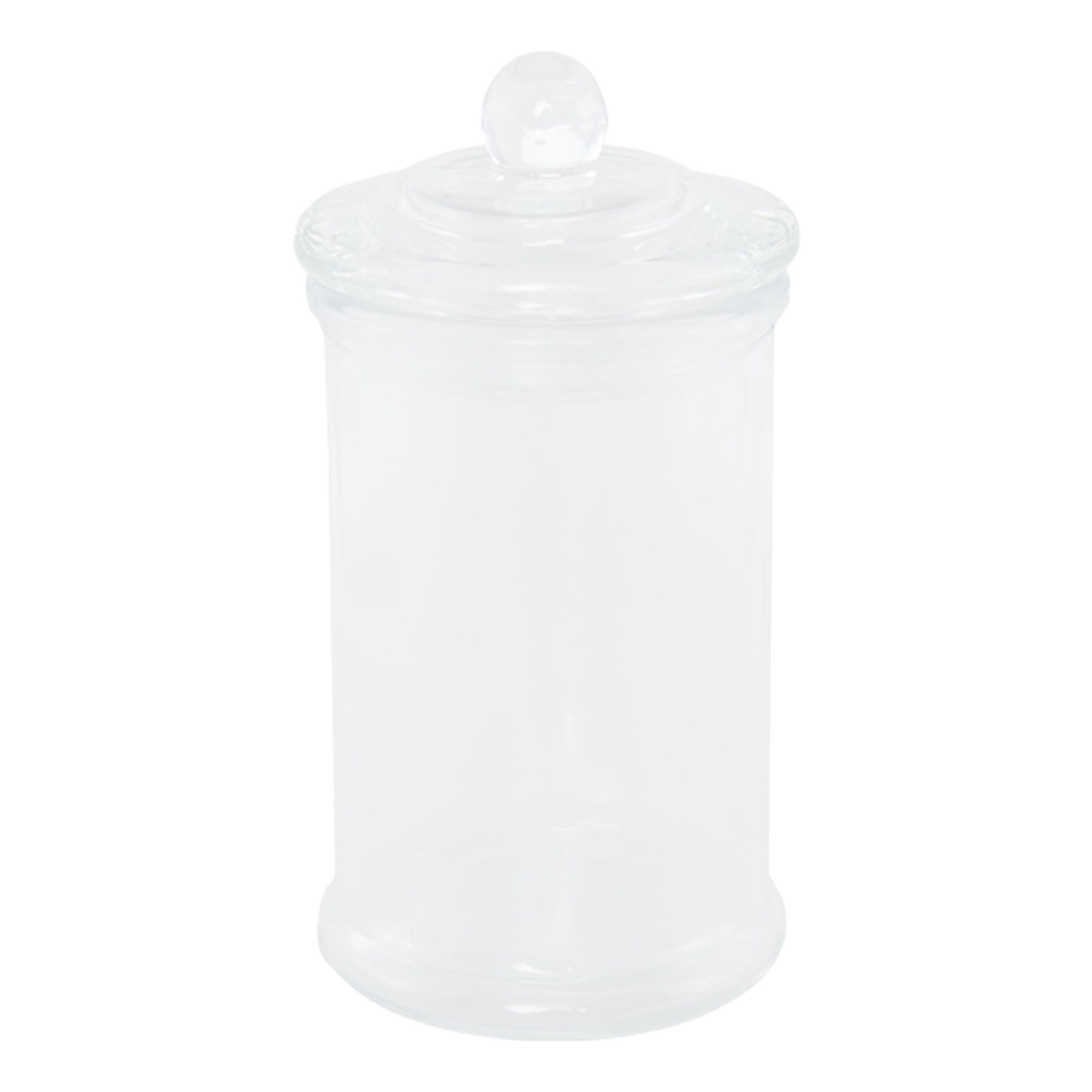 Glasburk med Lock - 135 ml | Hem - Festartiklar - Kalastillbehör - Godisbuffé | Maskeradspecialisten