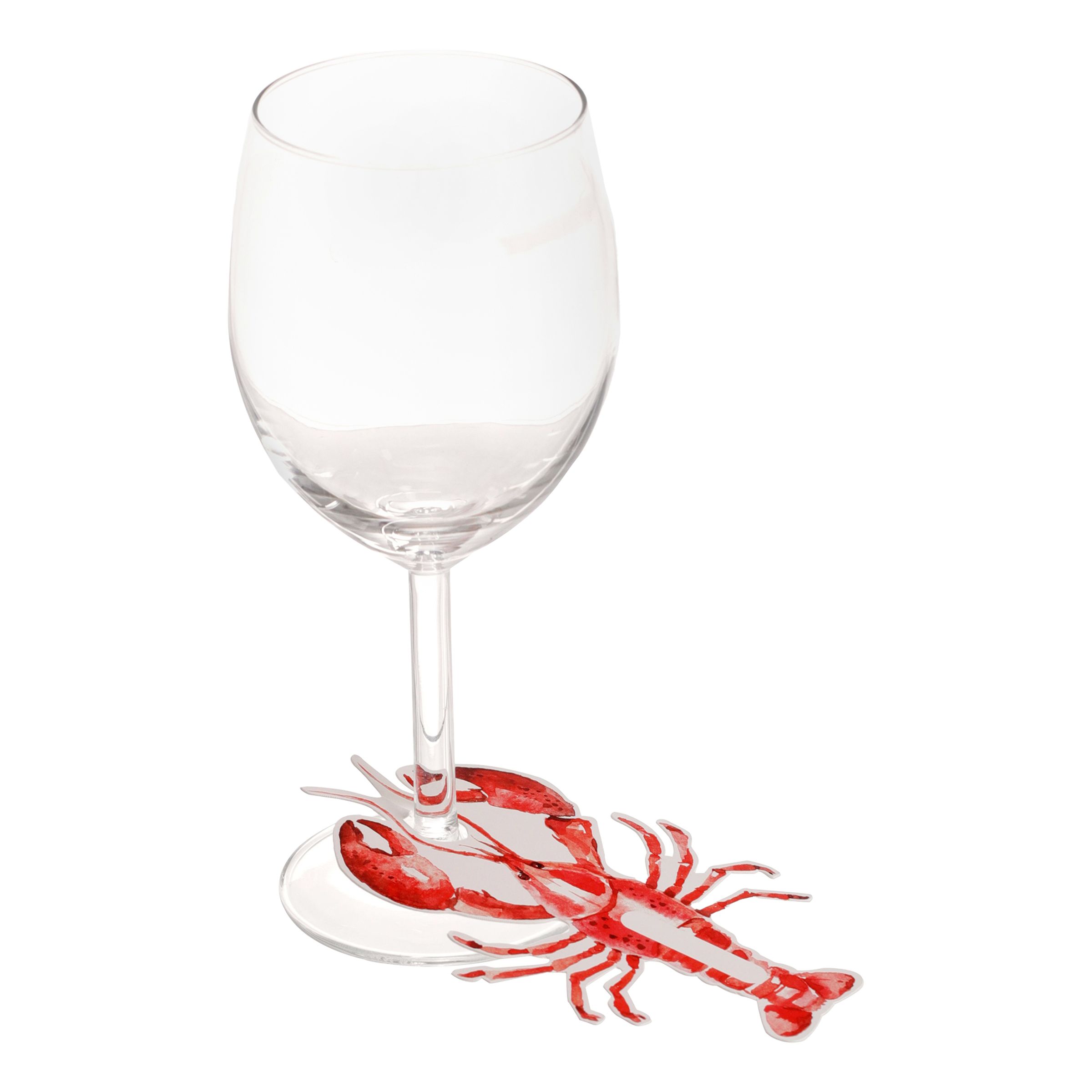 Glasmarkörer Akvarellkräfta - 8-pack | Hem - Bartillbehör - Glas - Glastillbehör | Pryloteket