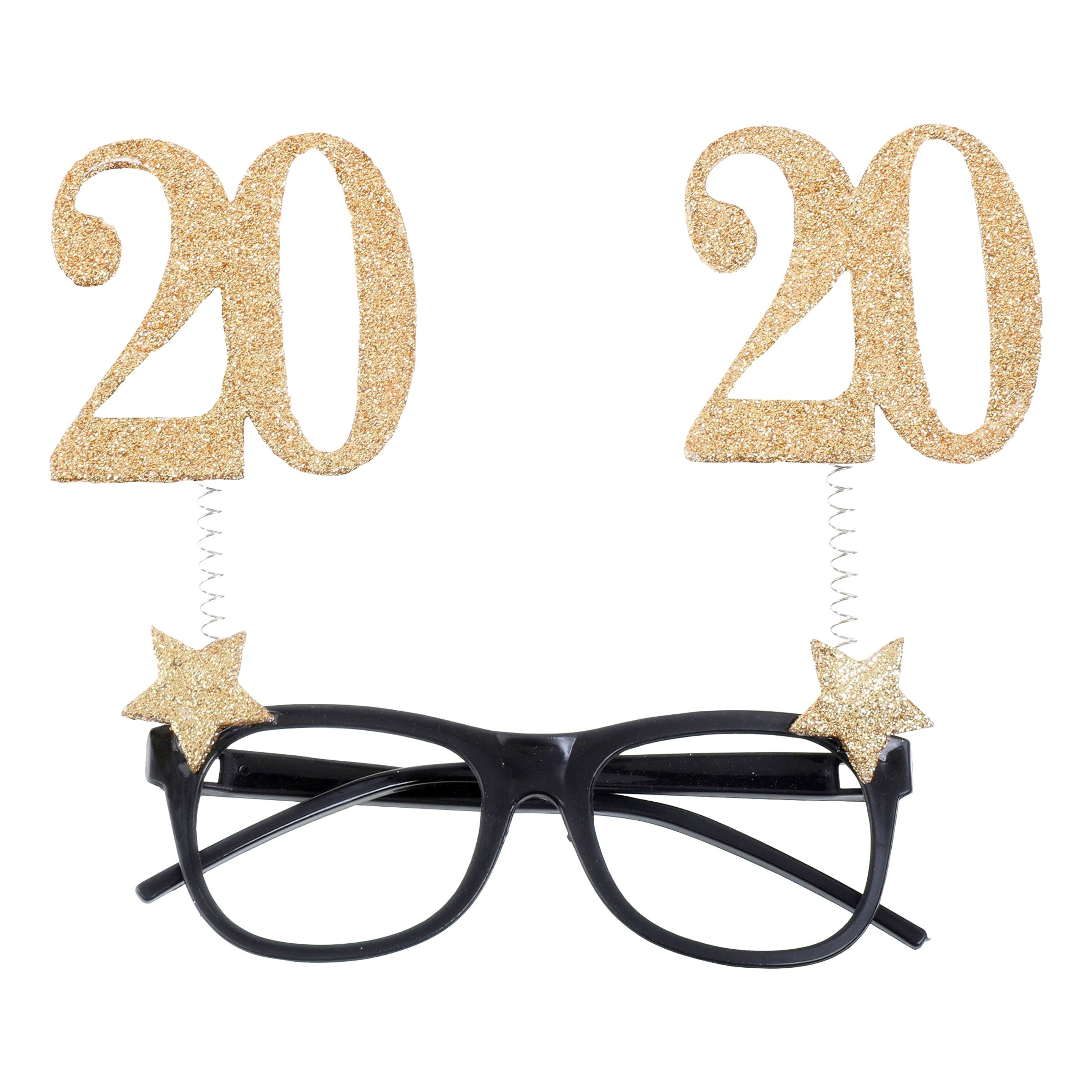 Glasögon med Siffra Guld - 20