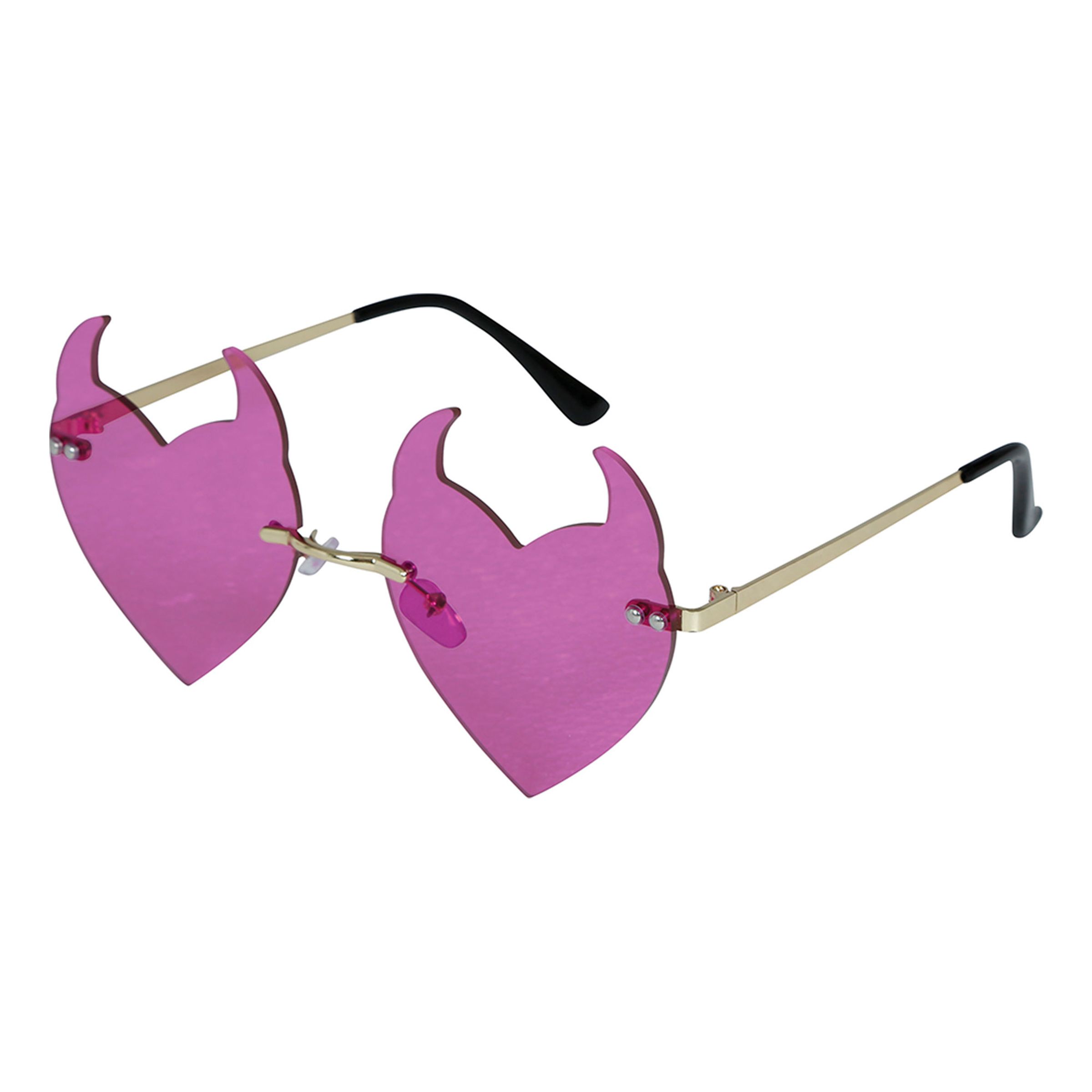 Glasögon Djävul Lila - One size | Hem - Maskerad - Tillbehör - Glasögon | Pryloteket