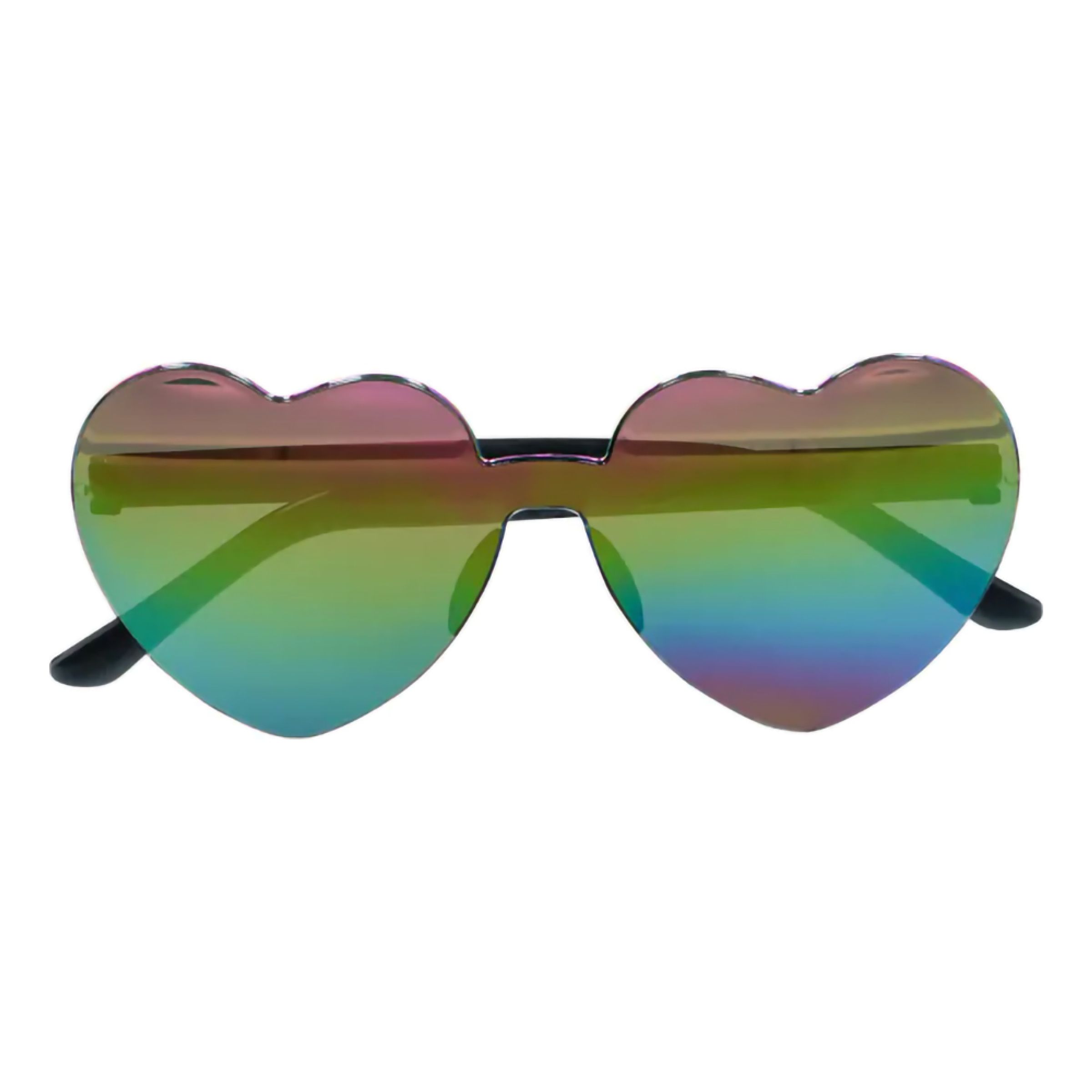 Glasögon Hjärtformade Svart | Hem - Maskerad - Tillbehör - Glasögon | Party Outlet