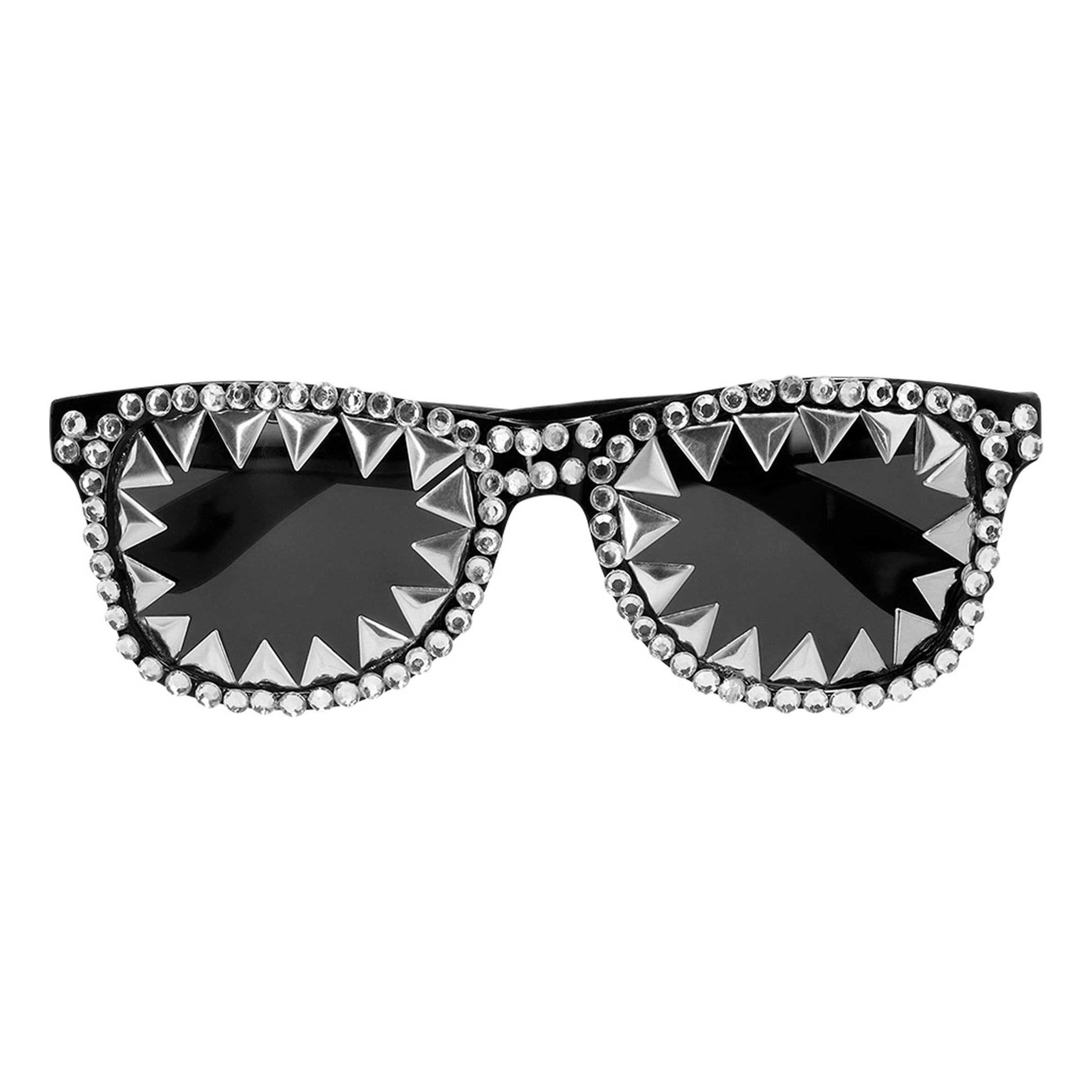 Glasögon med Nitar - One size | Hem - Maskerad - Tillbehör - Maskeradaccessoarer | Pryloteket