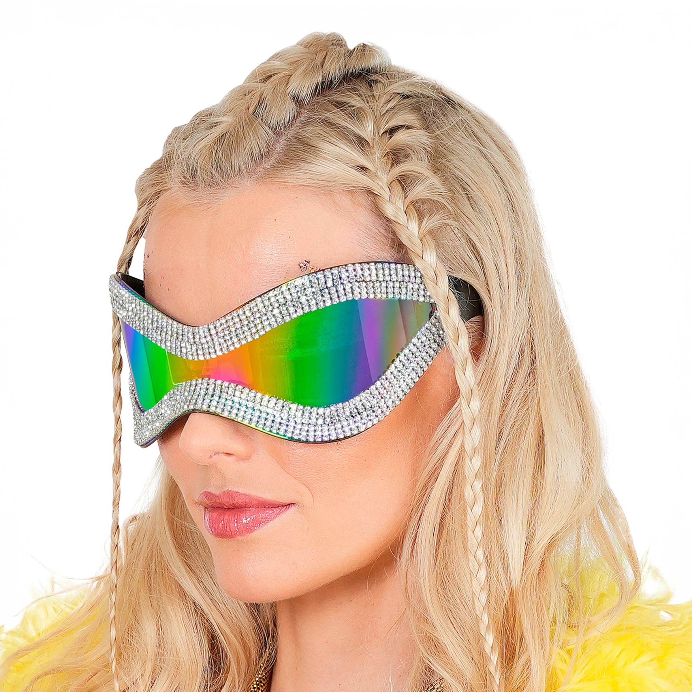 Glasögon Multi med Strass | Hem - Teman - Evenemang - Möhippa | Pryloteket