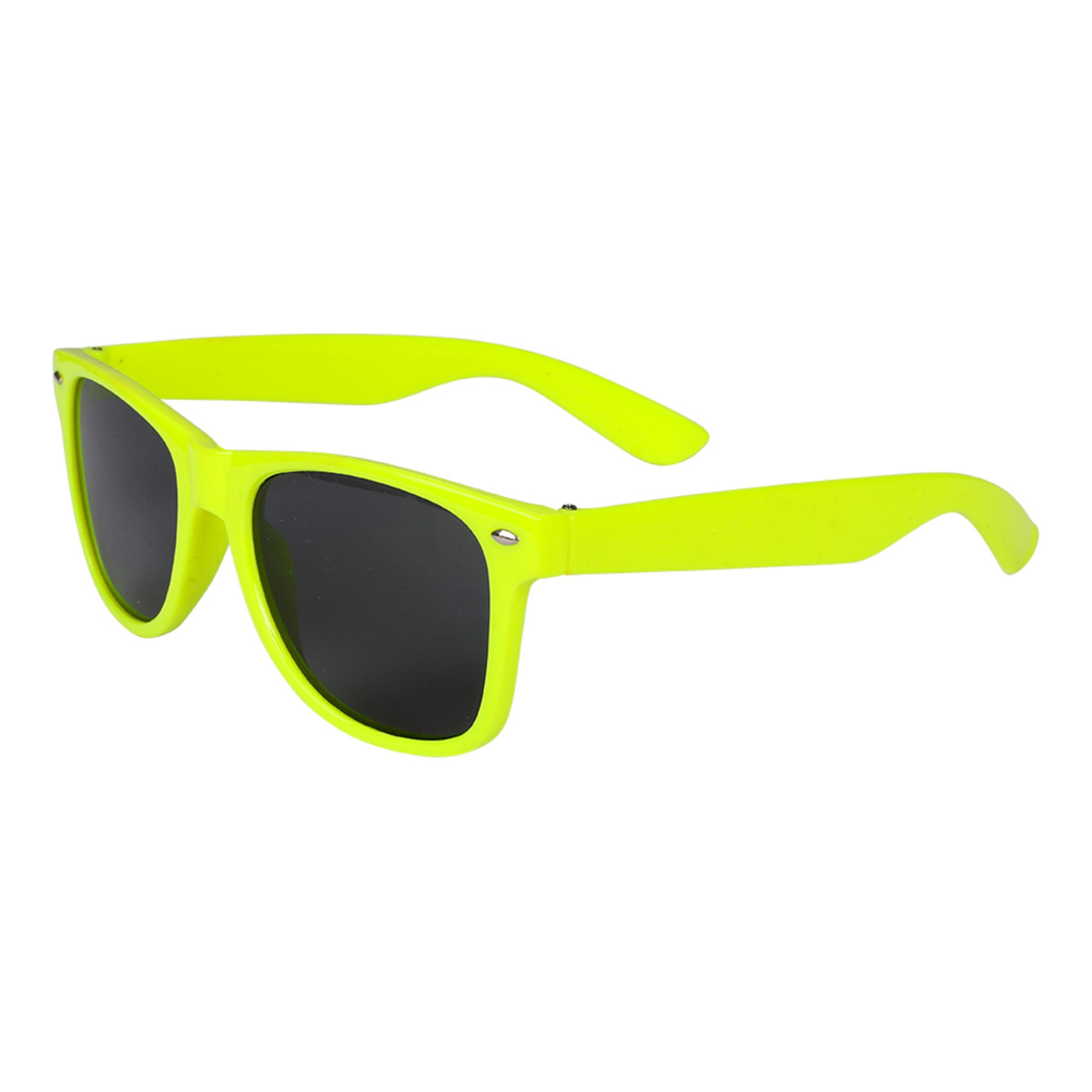 Glasögon Neongul | Hem - Maskerad - Tillbehör - Maskeradaccessoarer | Pryloteket