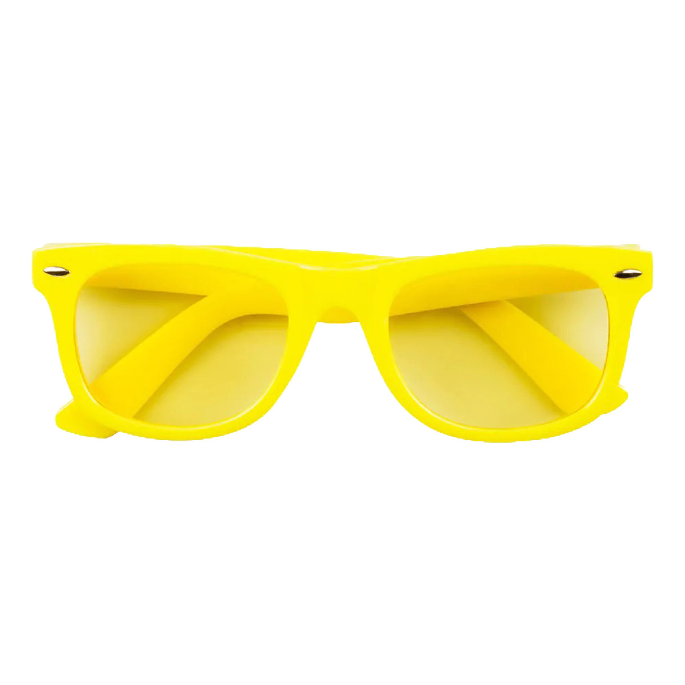 Glasögon Neongul | Hem - Maskerad - Tillbehör - Glasögon | Maskeradspecialisten