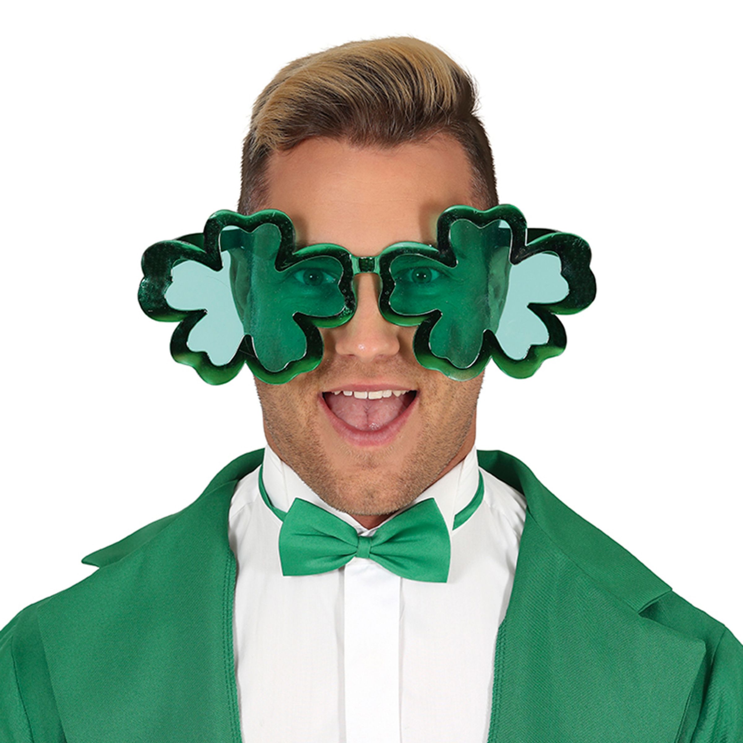 Glasögon St Patricks Day Stora - One size | Hem - Maskerad - Tillbehör - Maskeradaccessoarer | Pryloteket