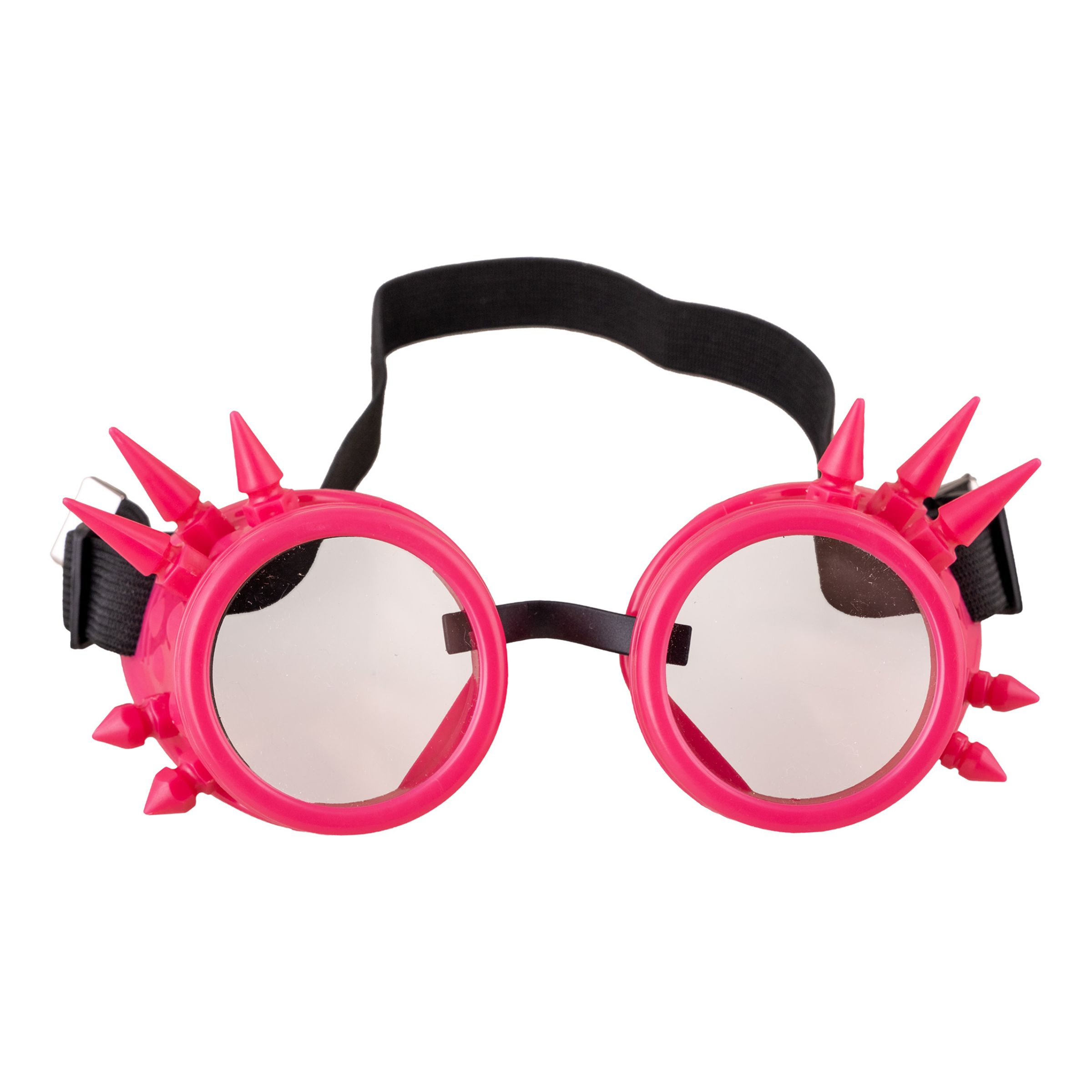 Glasögon Steampunk med Nitar Rosa | Hem - Maskerad - Tillbehör - Glasögon | Pryloteket