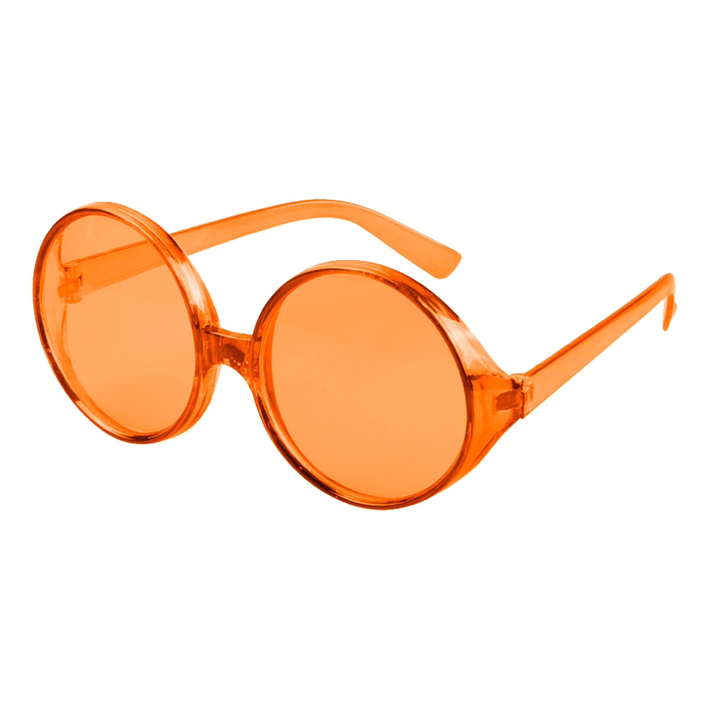 Glasögon Transparenta Runda - Orange