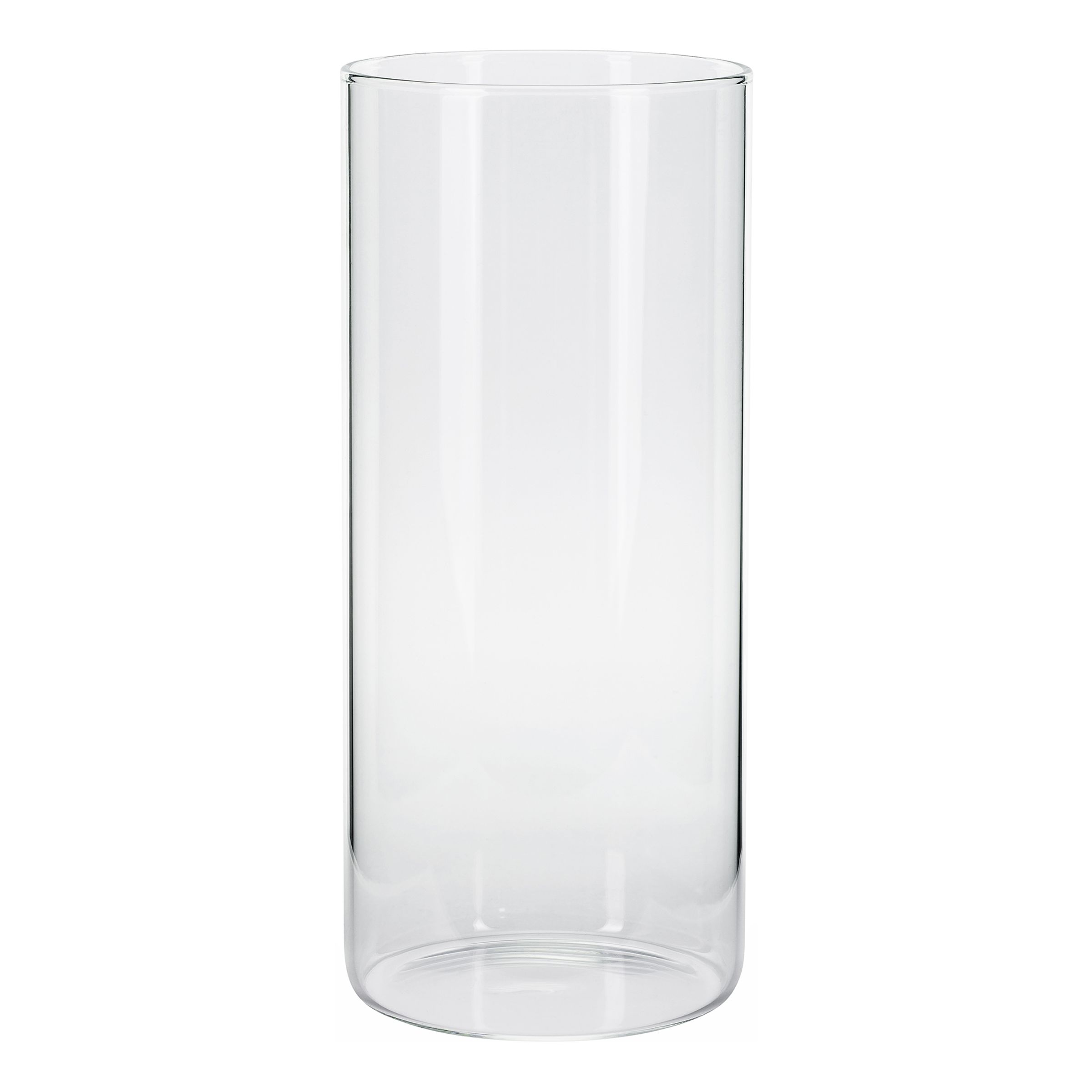 Glasrör för Ljus - 10 x 23 cm | Hem - Festartiklar - Festdekoration - Bordsdekorationer | Pryloteket