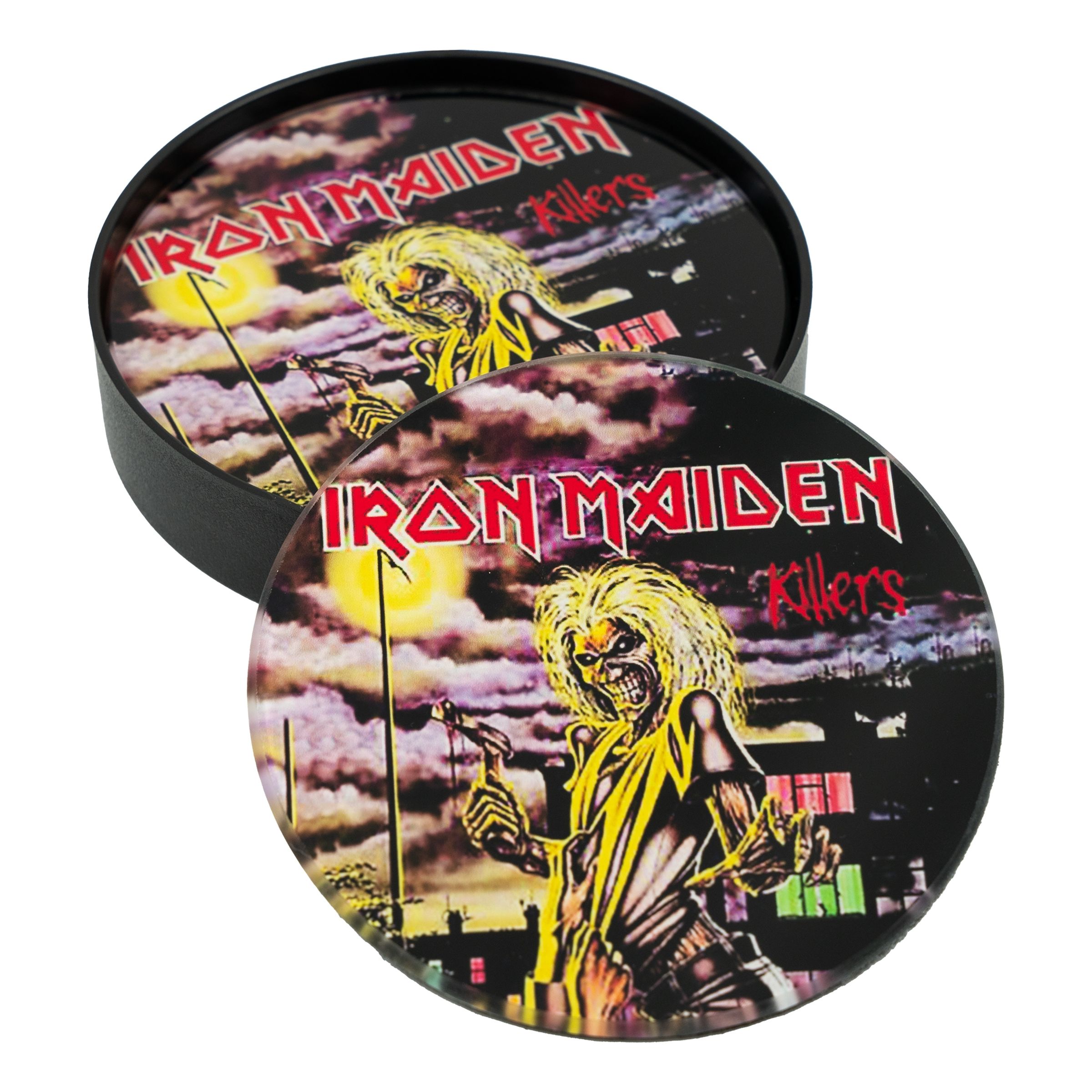 Glasunderlägg Iron Maiden - 4-pack