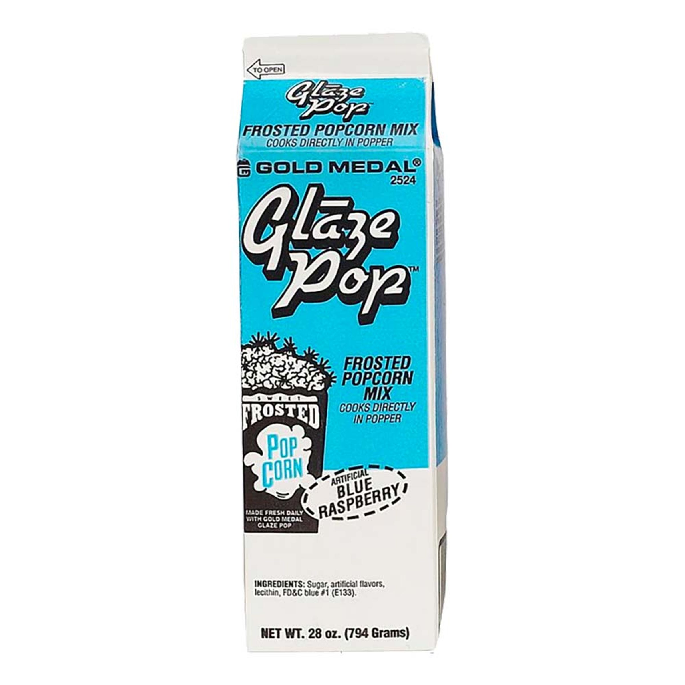 Läs mer om Glaze Pop Popcornglaze - Blå Hallon