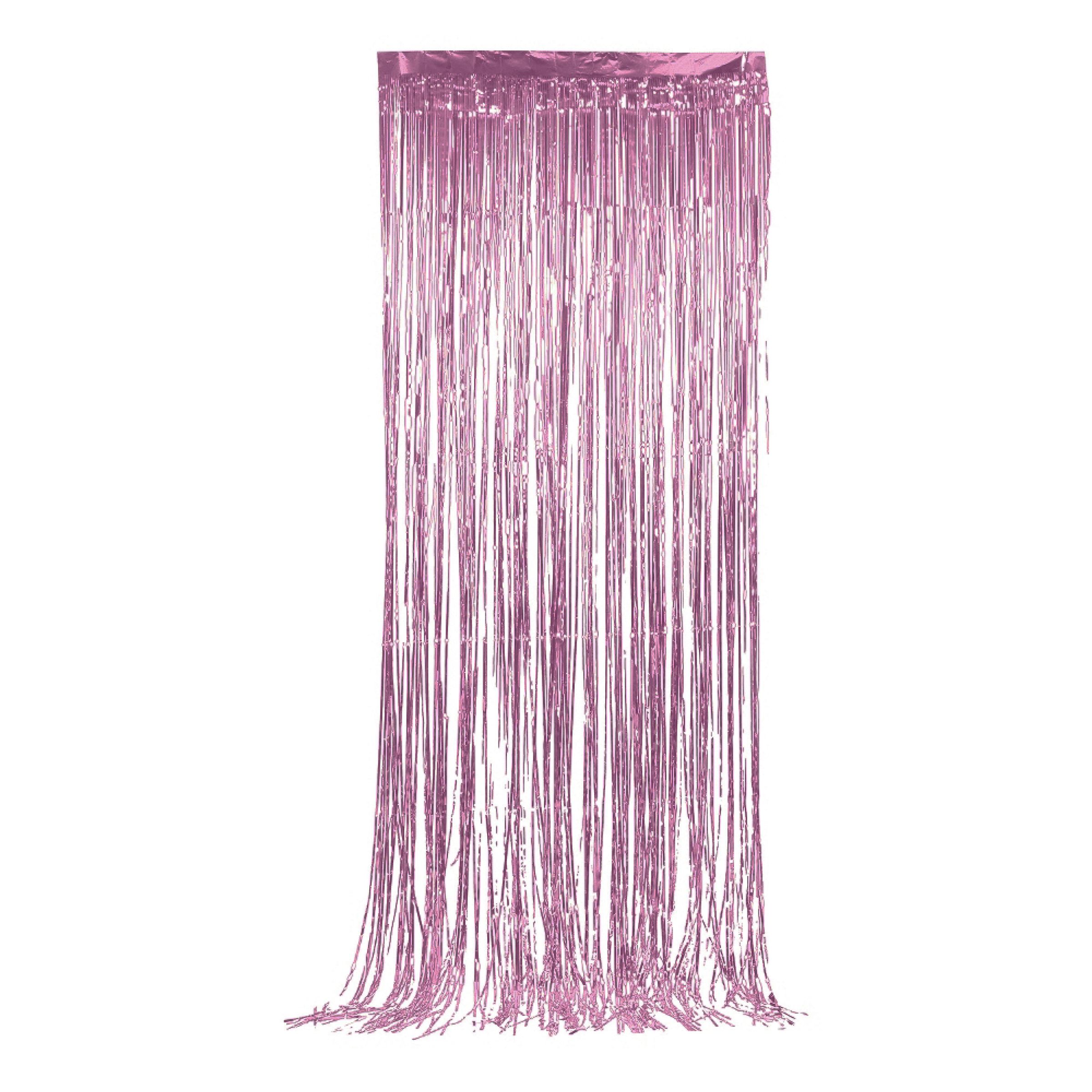 Glitterdraperi - Rosa | Hem - Teman - Högtider - Nyår | Pryloteket