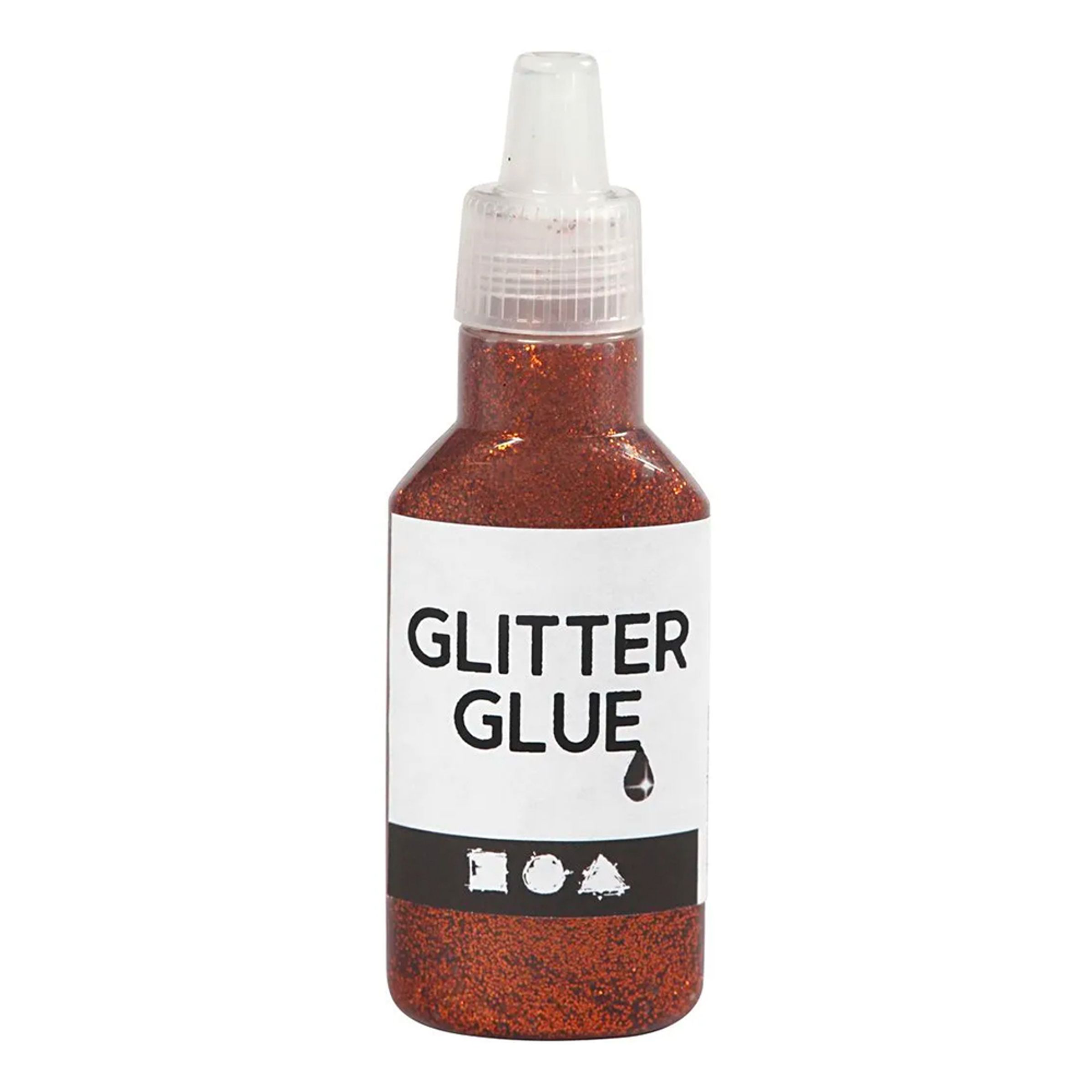 Läs mer om Glitterlim i Flaska - Orange