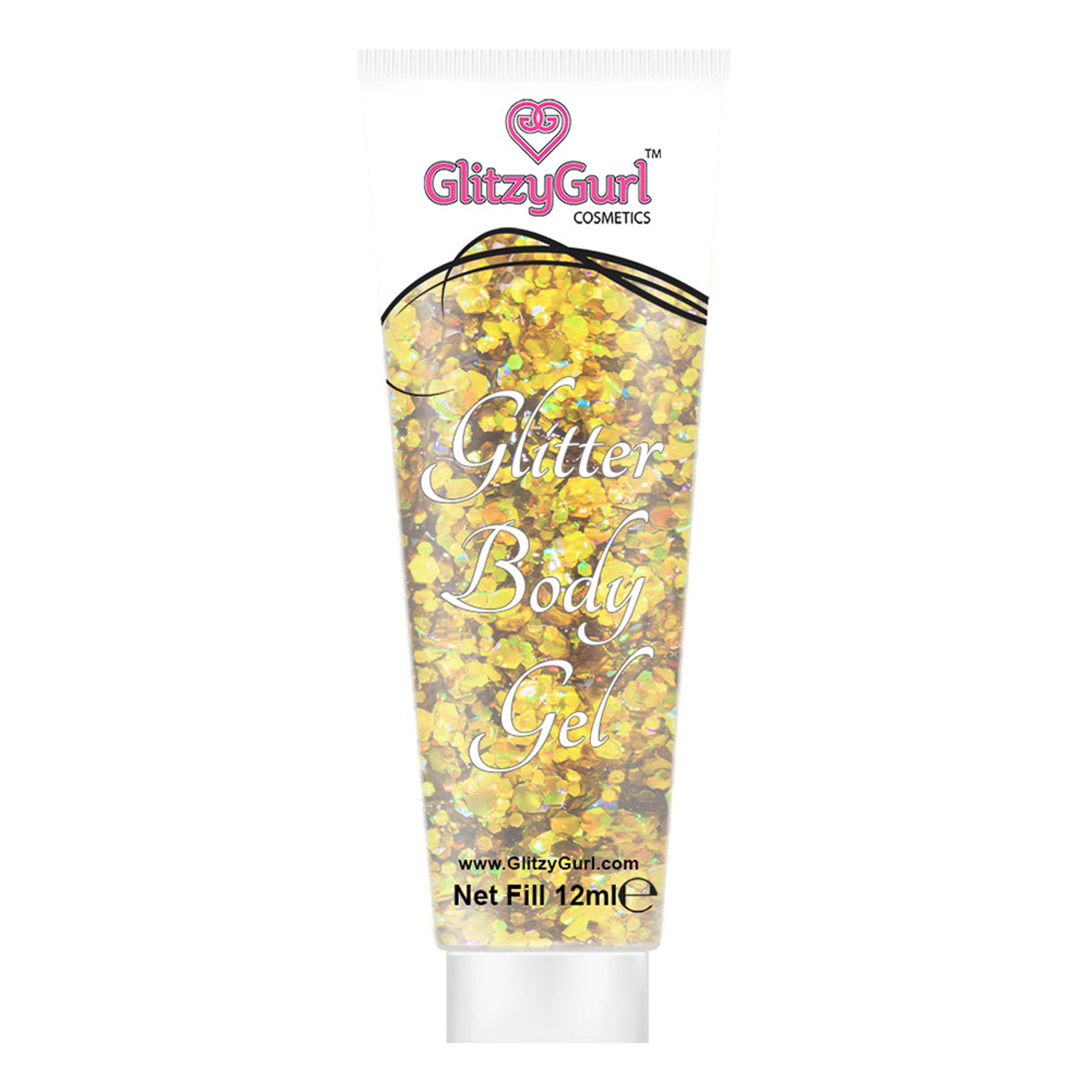 GlitzyGurl Glitter Kroppsgel - Golden Gurl