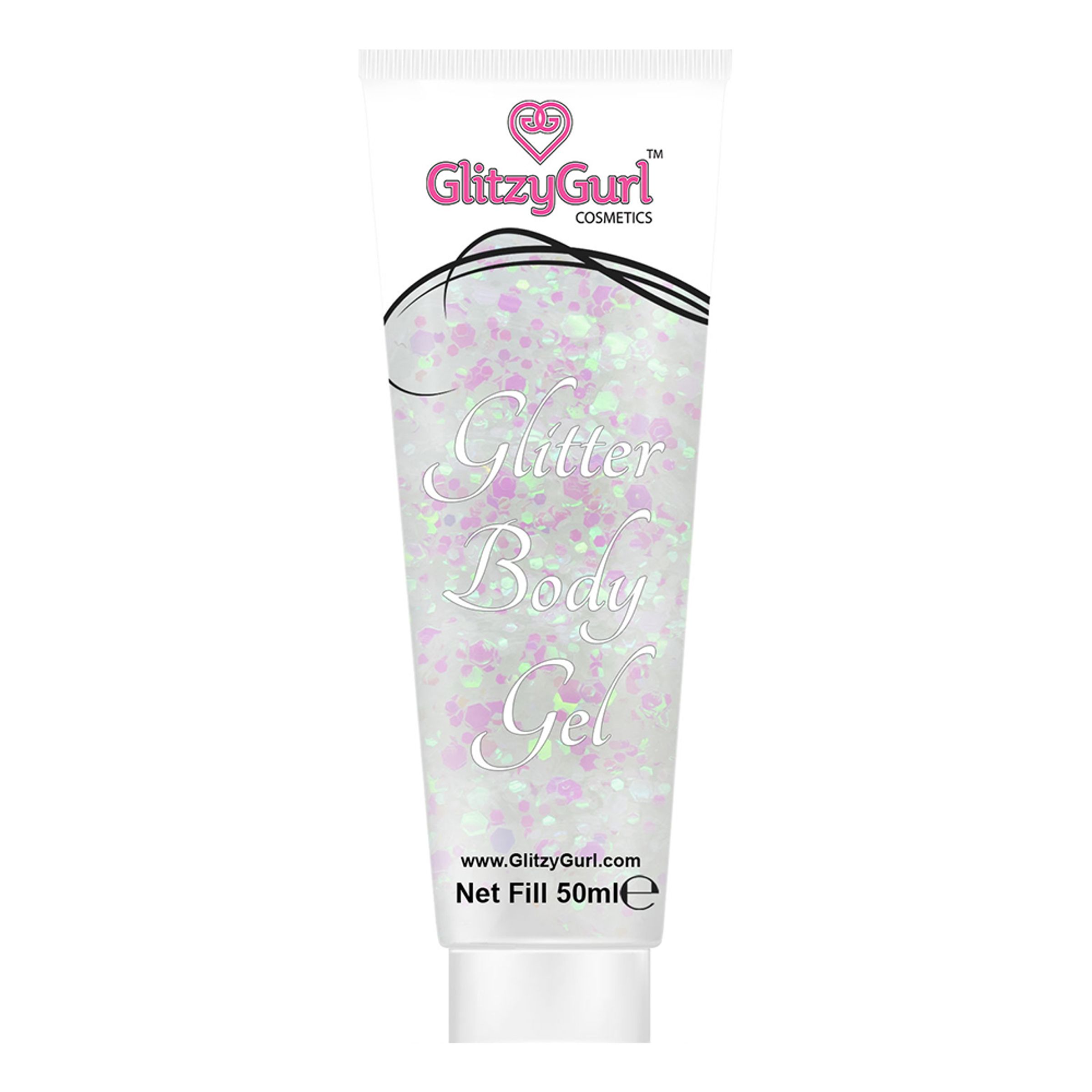 GlitzyGurl Glitter Kroppsgel 50 ml - Unicorn Dreams