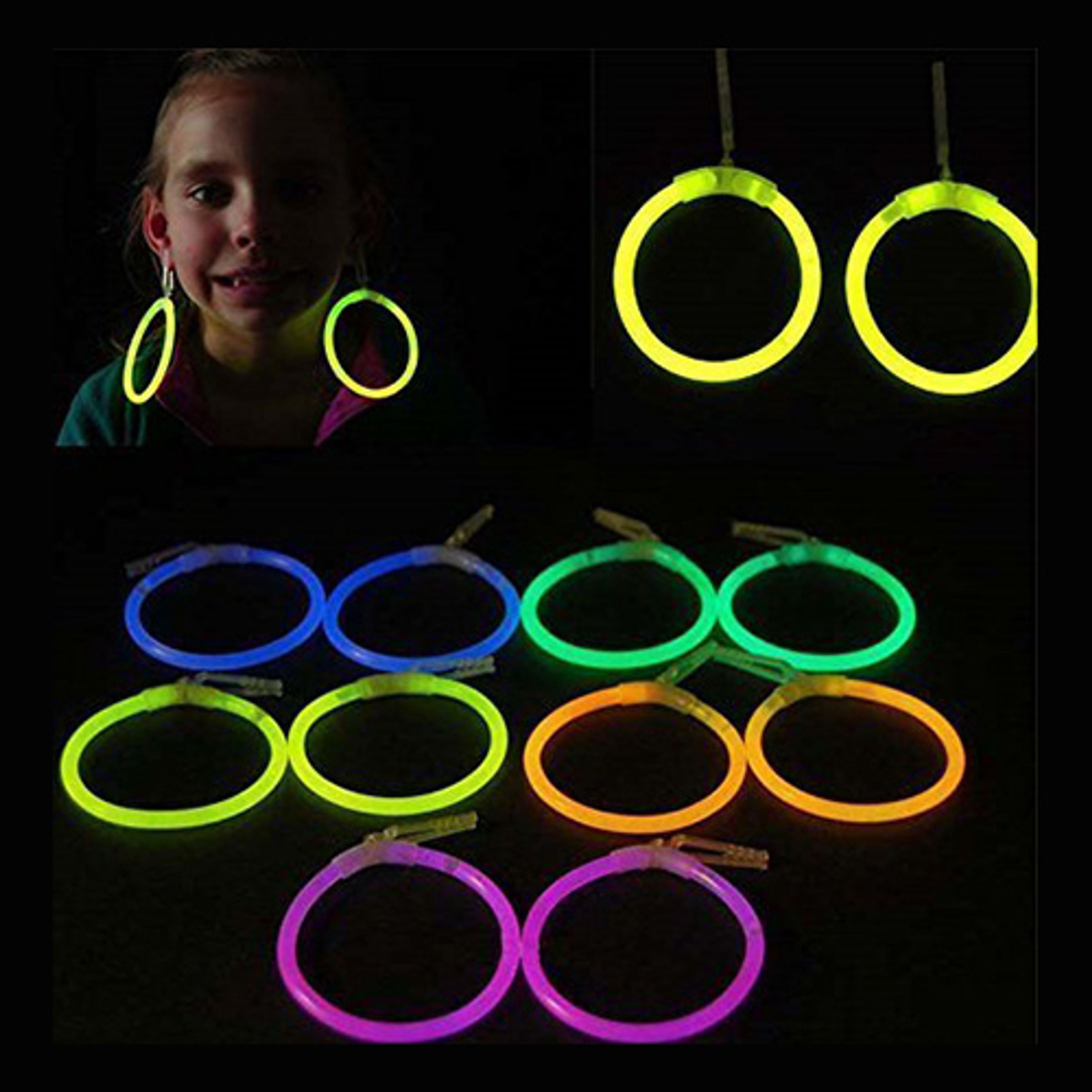 Glow Earrings - Gul