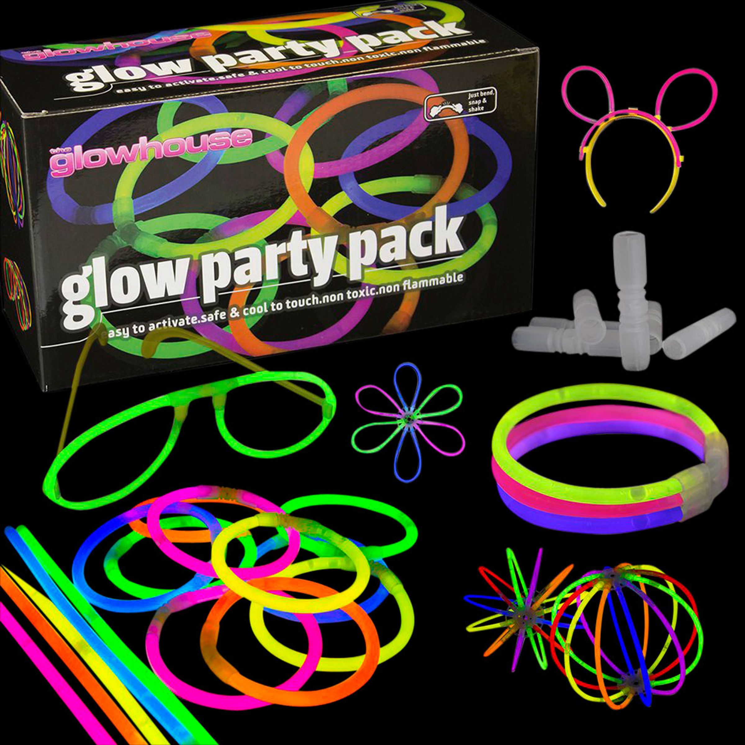 Läs mer om Glowsticks Partypack