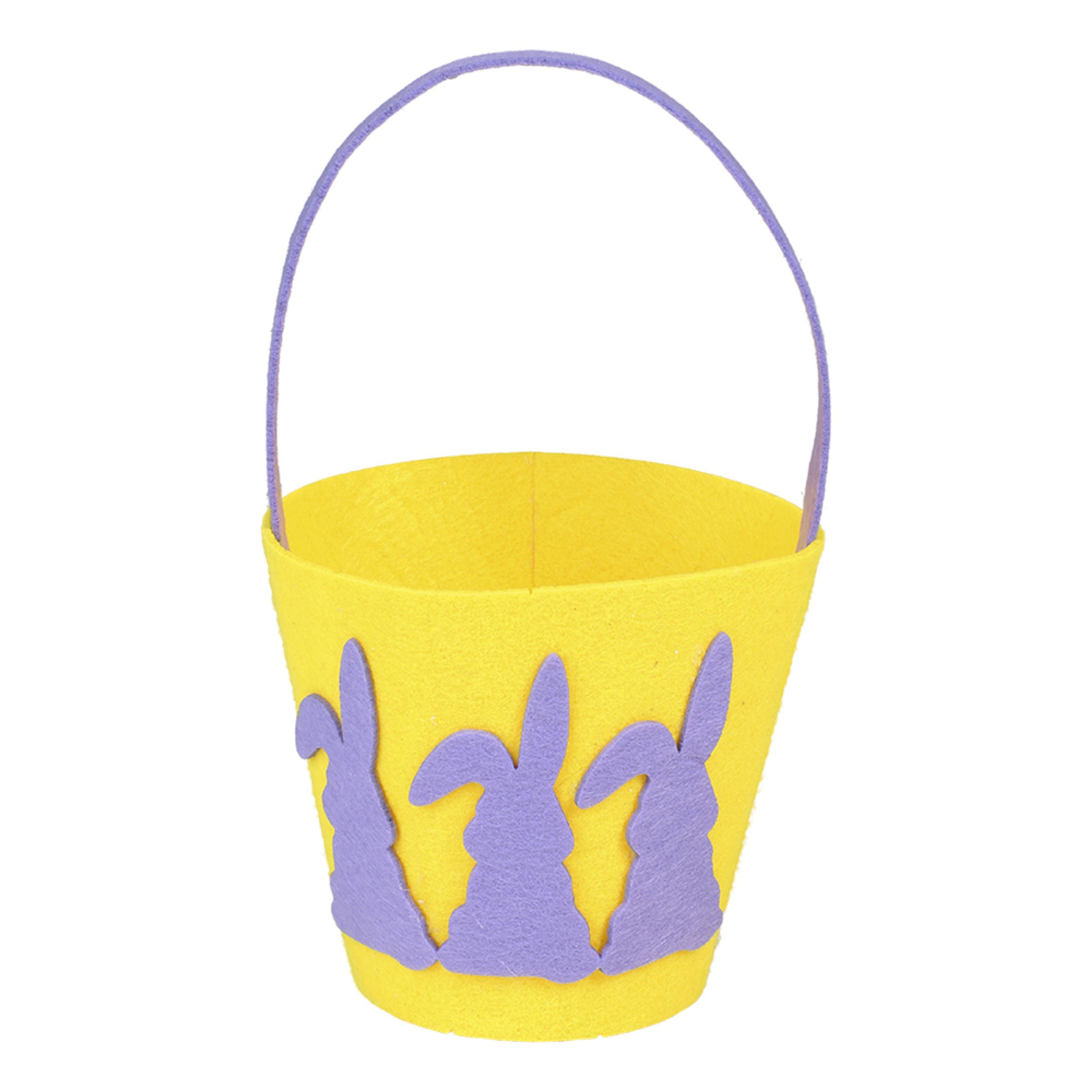 Godishink i Filt Påskharar | Hem - Teman - Högtider - Påsk - Påskdukning | Pryloteket