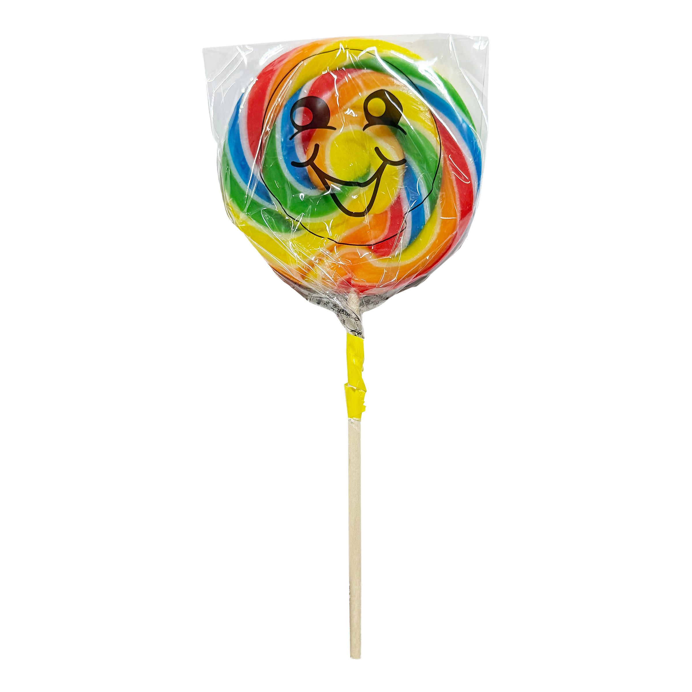 Godisklubba Smiling Rainbow - 120 g | Hem - Godis & Läsk - Godis - Klubbor | Maskeradspecialisten