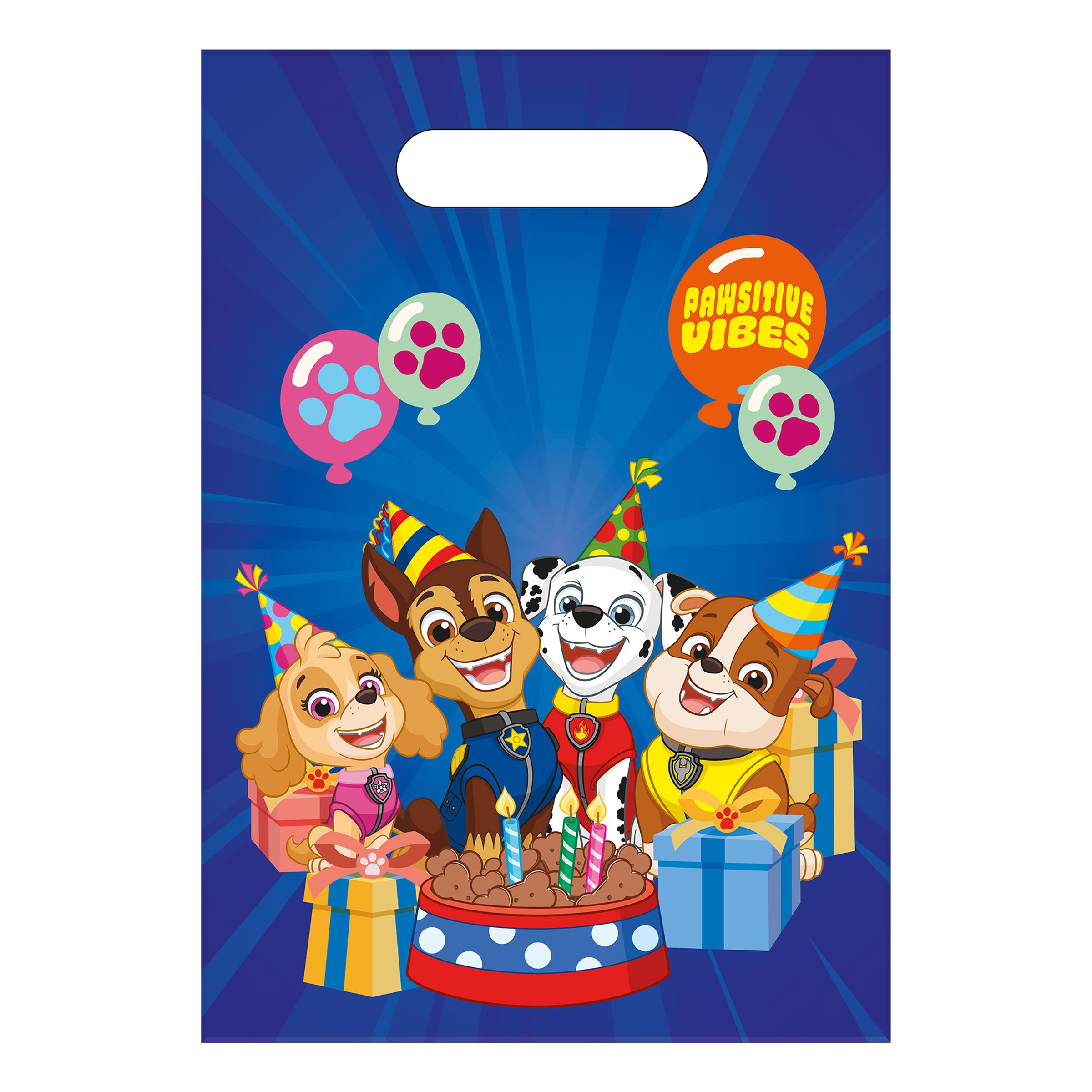 Godispåsar Paw Patrol&trade; Party - 6-pack | Hem - Festartiklar - Kalastillbehör - Kalaspåsar | Maskeradspecialisten