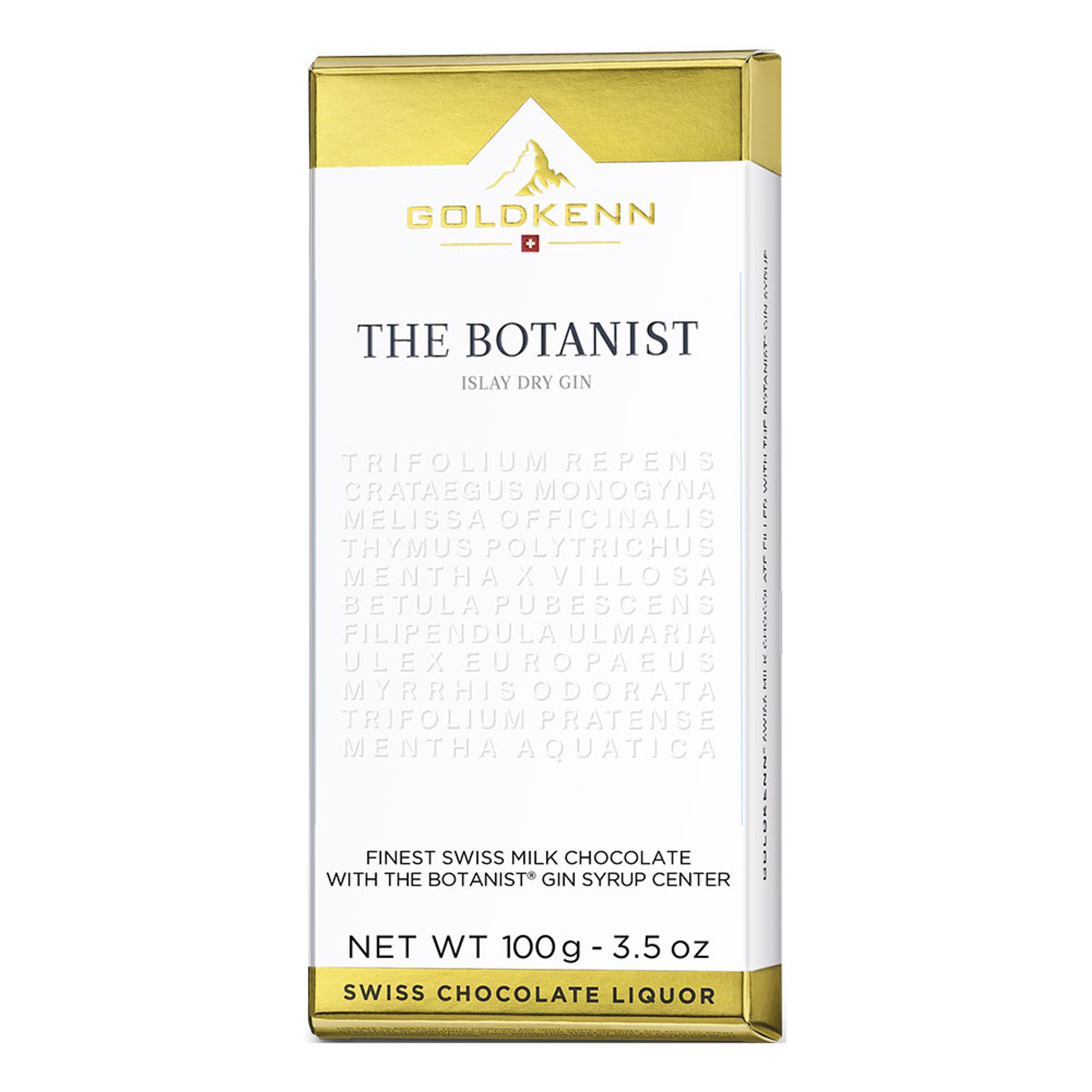 Goldkenn The Botanist Islay Dry Gin Chokladkaka - 100 gram