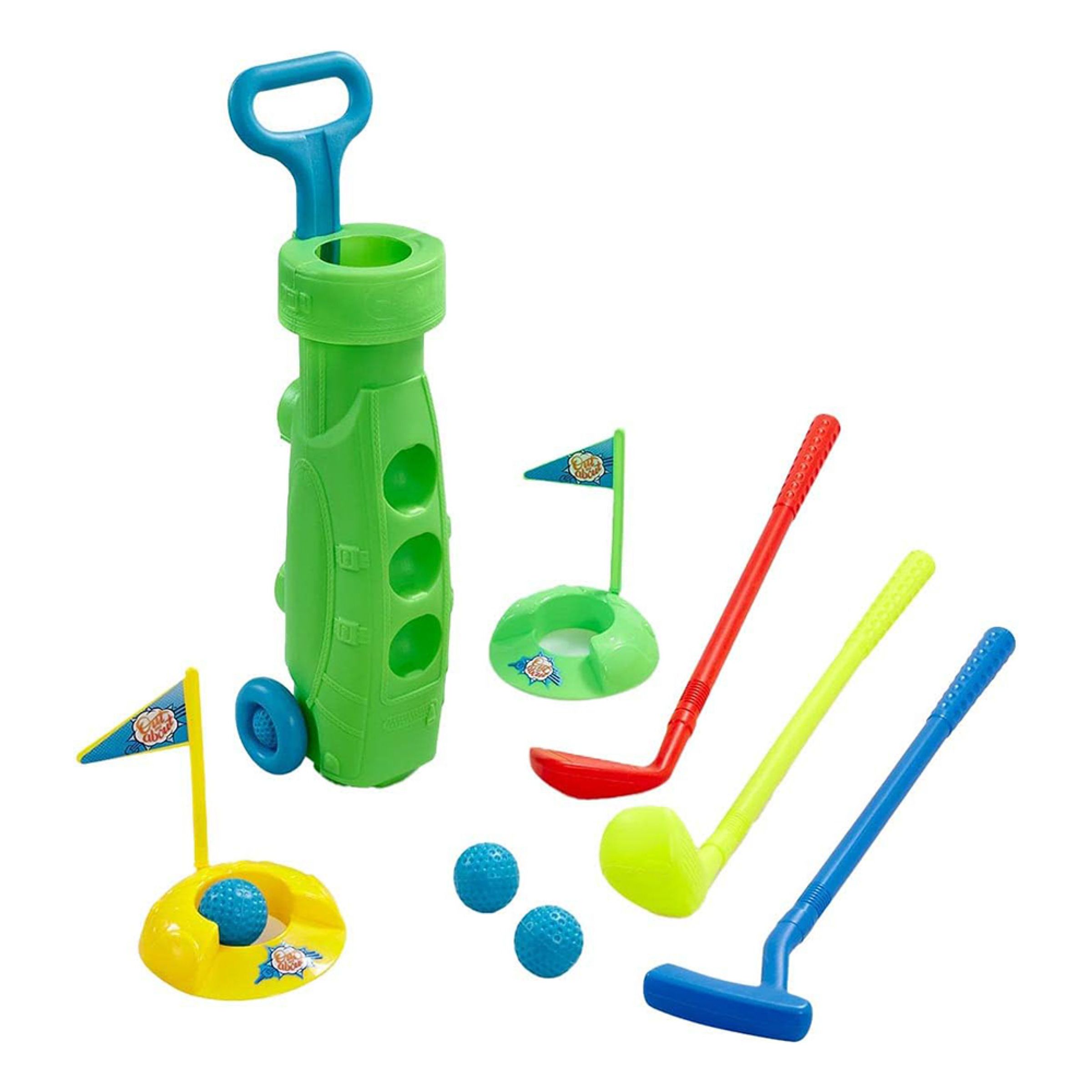 Golfset i Plast för Barn | Hem - Roliga Prylar - Spel & Lek - Utomhuslek | Maskeradspecialisten