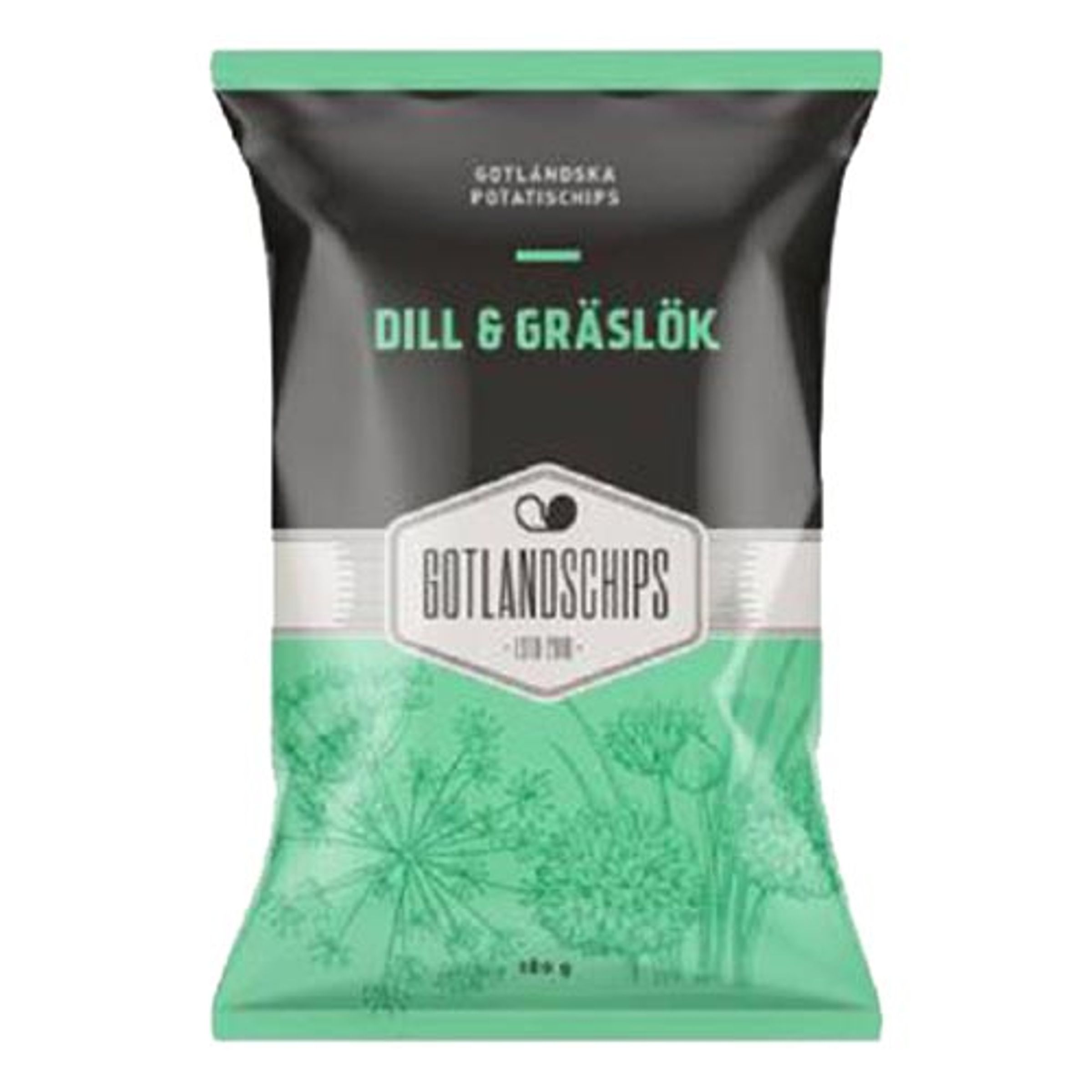 Läs mer om Gotlandschips Dill & Gräslök - 180 gram