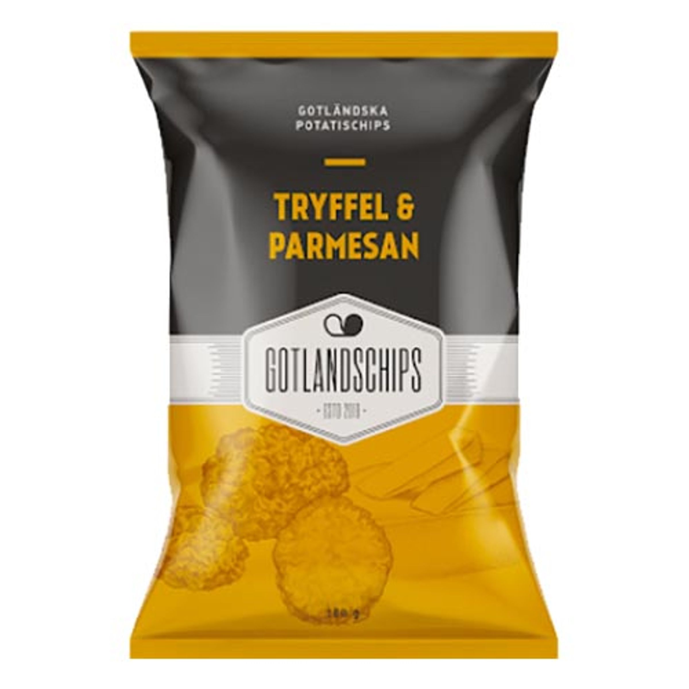 Läs mer om Gotlandschips Tryffel & Parmesan - 180 gram